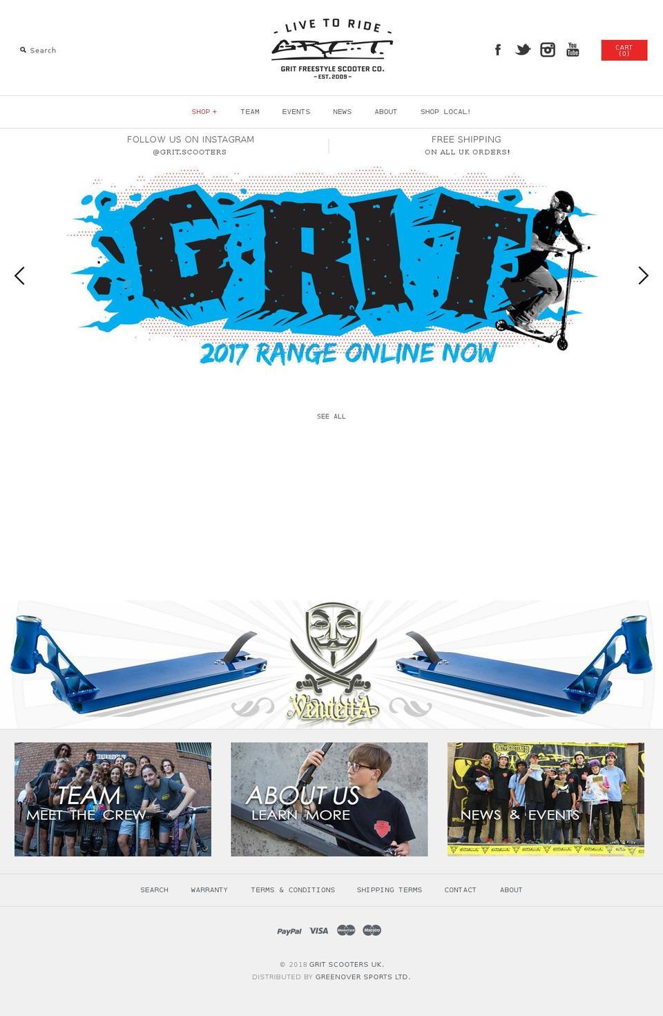 grit-scooters-uk.myshopify.com shopify website screenshot