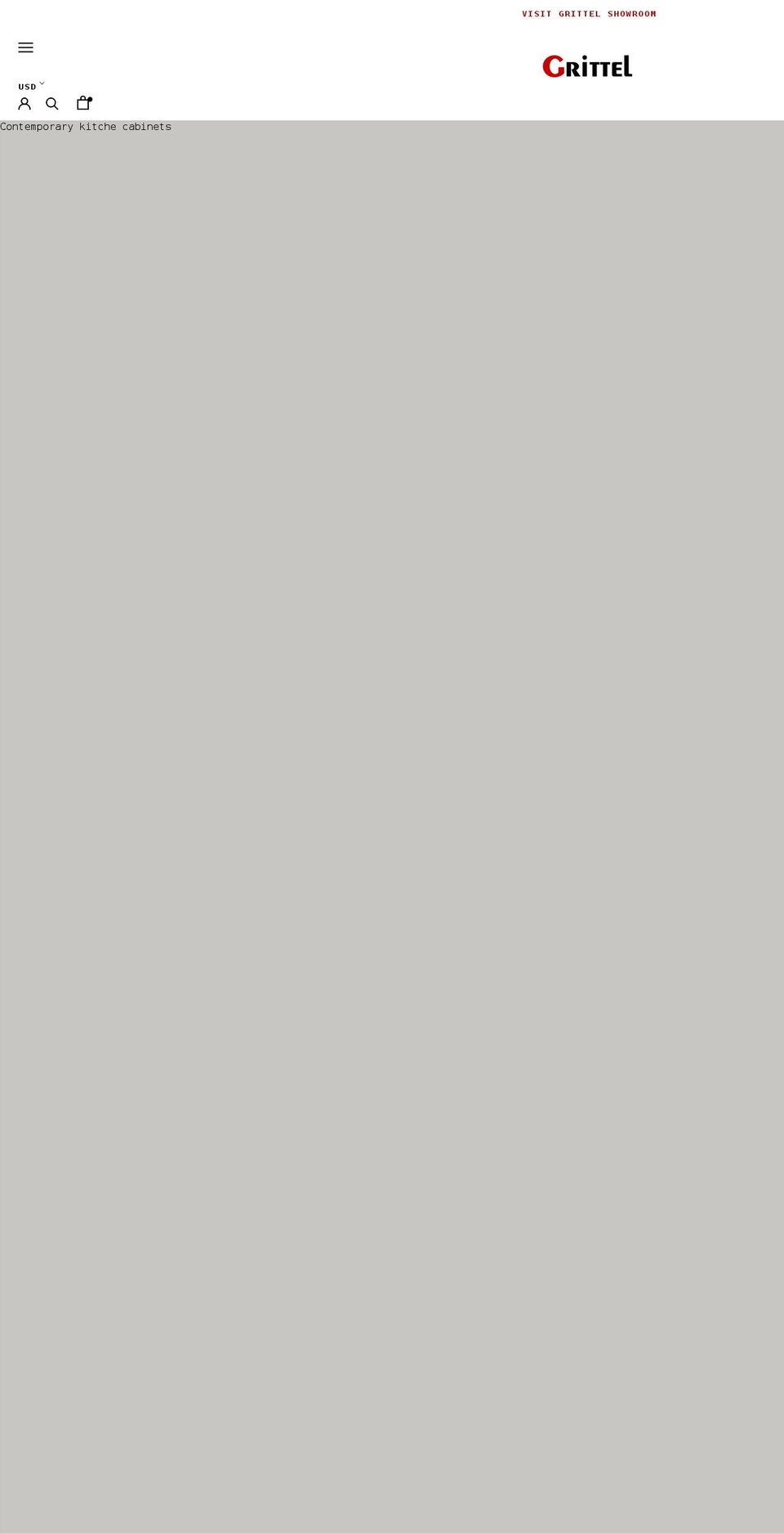 grittel.com shopify website screenshot