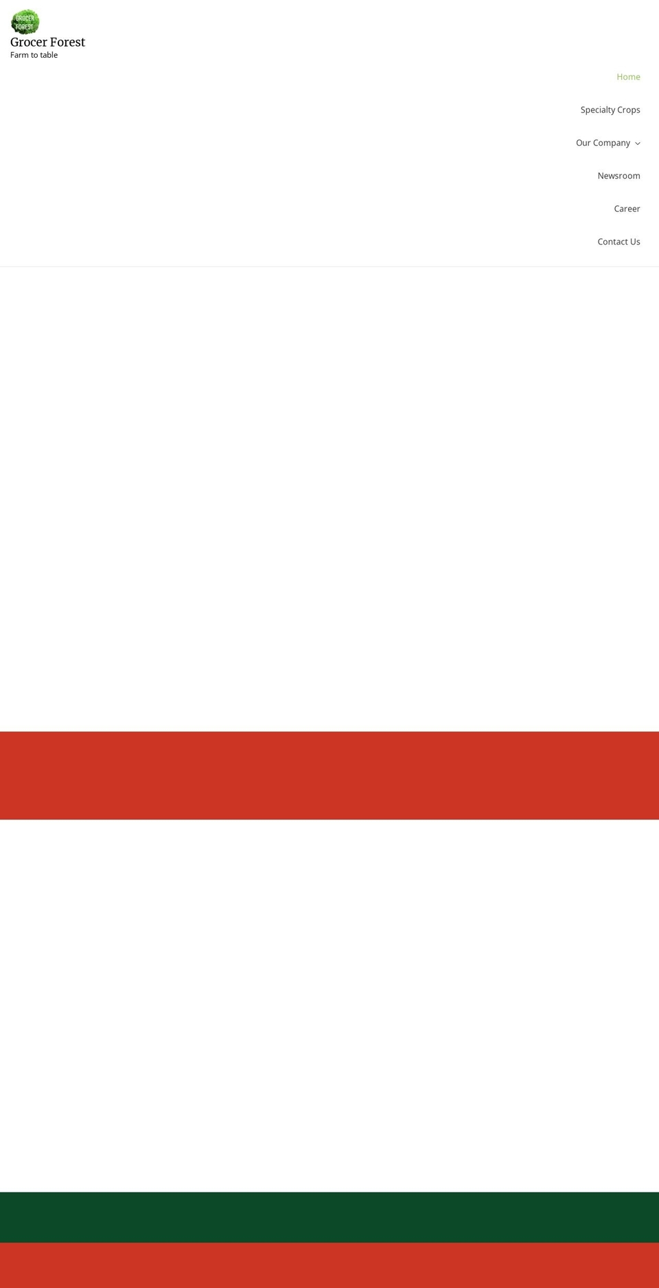 grocerforest.com — Shopify storefront screenshot