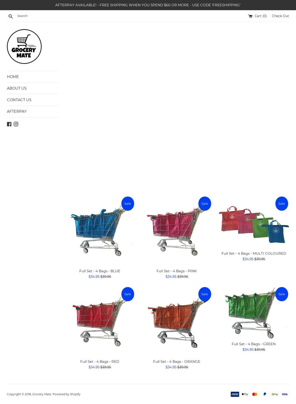 grocerymate.com.au shopify website screenshot