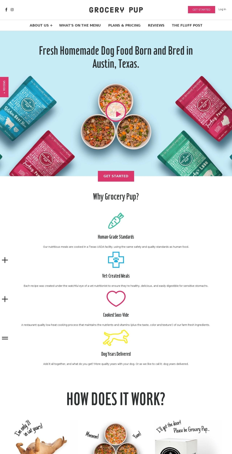 grocerypup.com shopify website screenshot