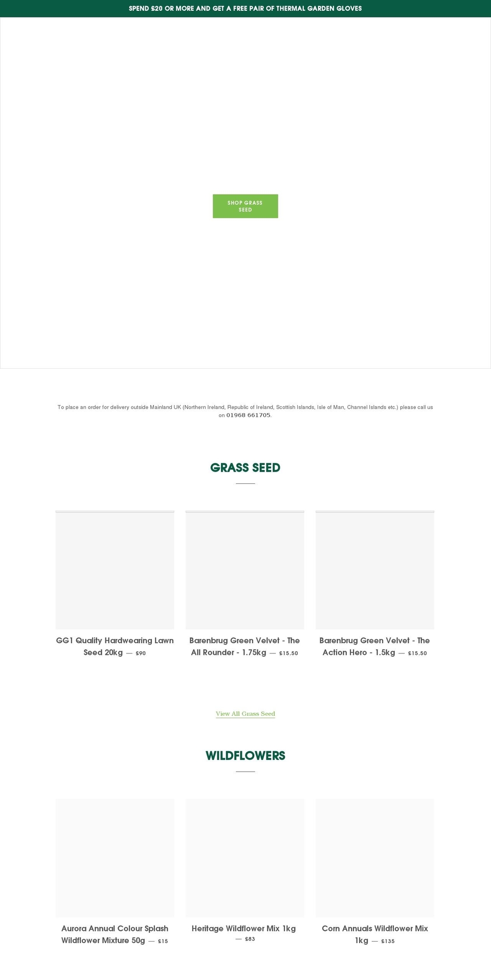 grogreengarden.co.uk shopify website screenshot