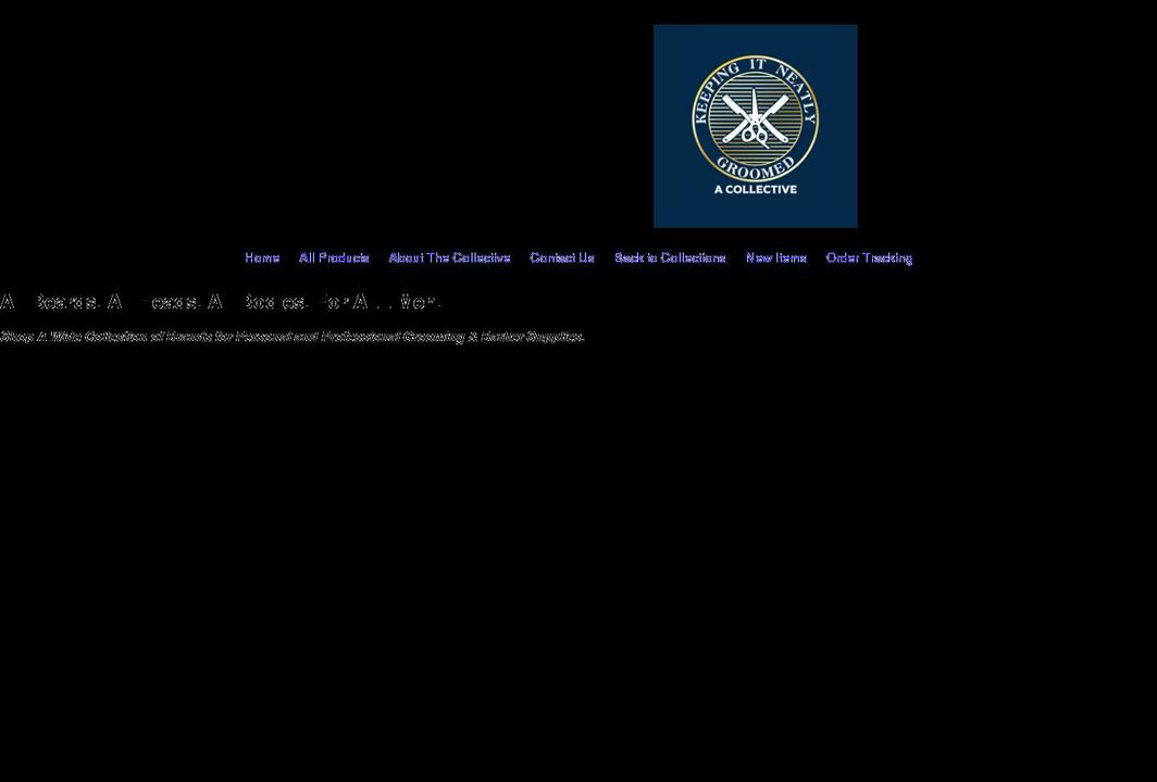 groomingkc.com shopify website screenshot
