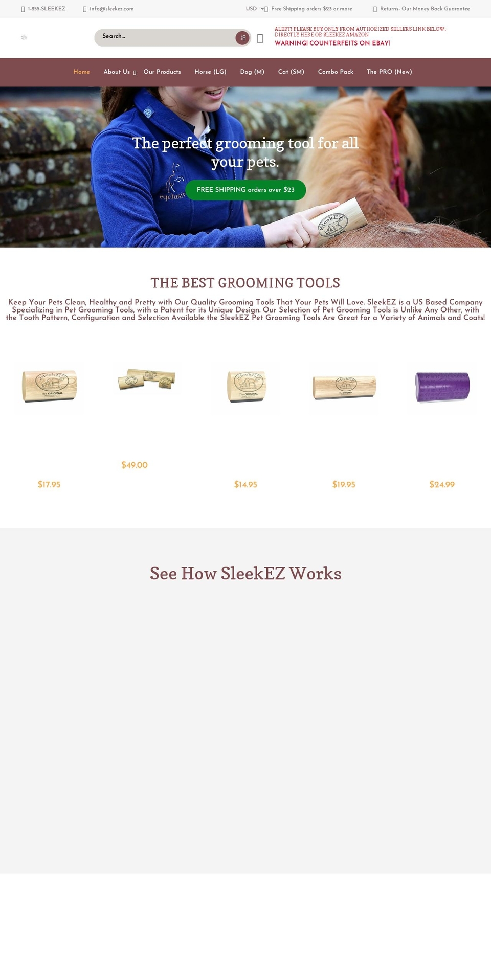 groomninjas.com — Shopify storefront screenshot