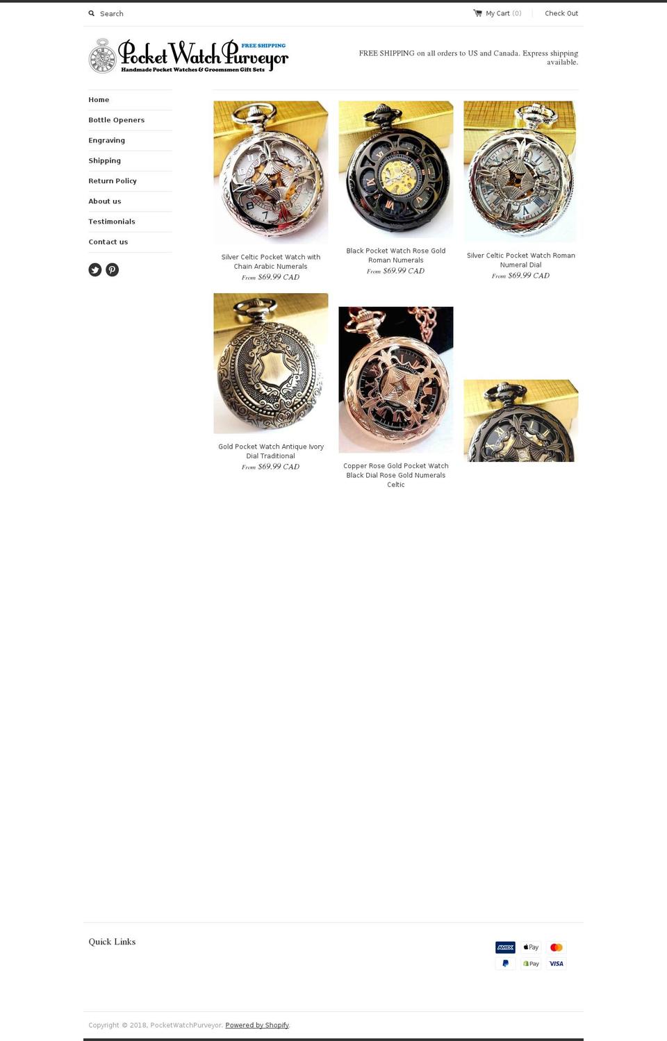 groomsmengiftshoppe.com — Shopify storefront screenshot