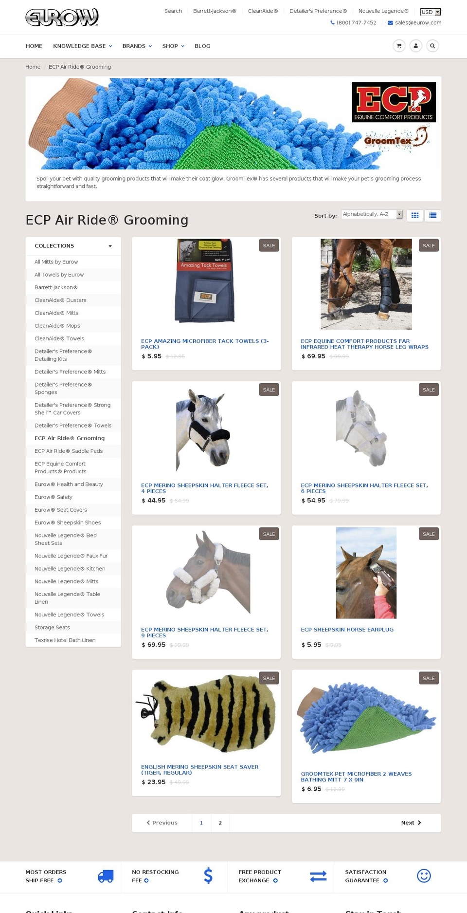 groomtex.com — Shopify storefront screenshot