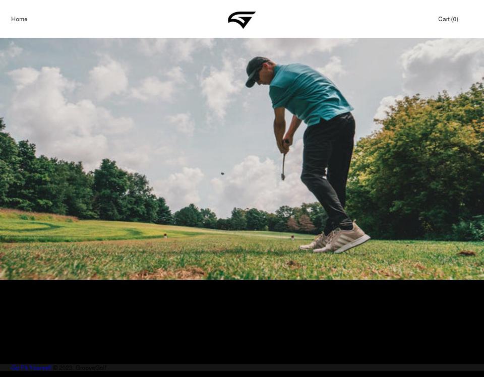 groovegolf.com shopify website screenshot