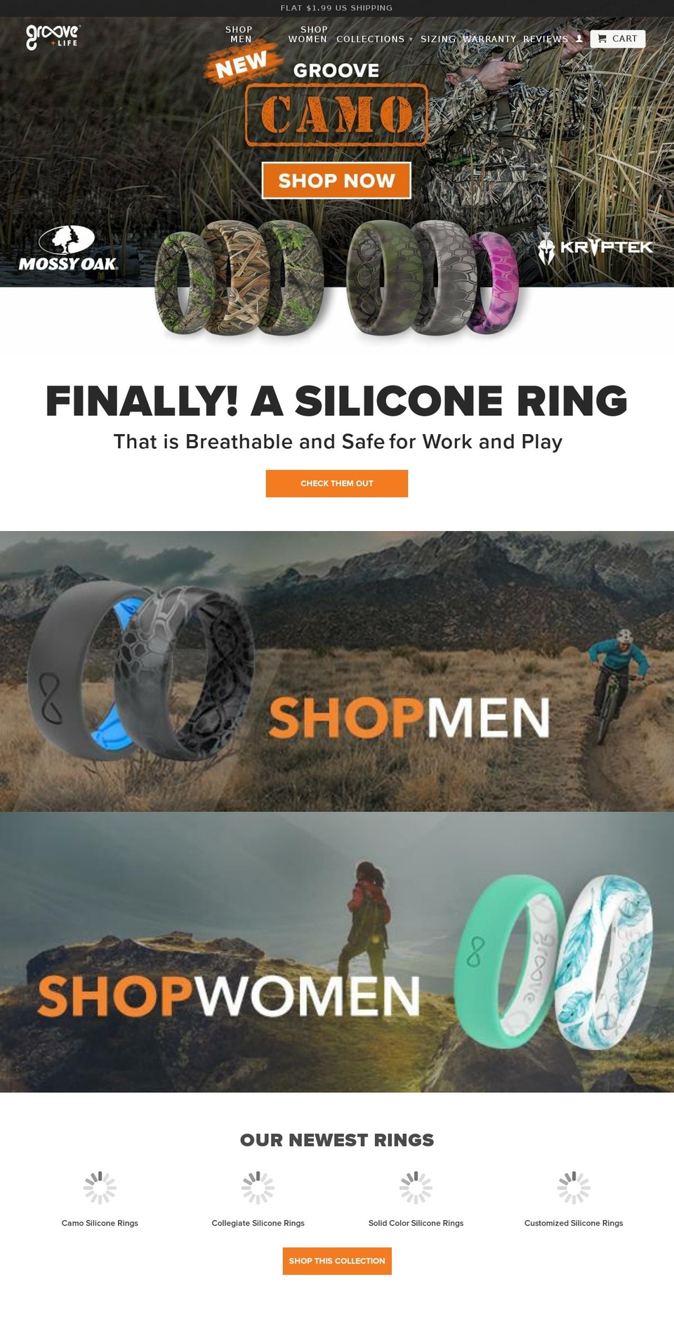 groovering.com shopify website screenshot