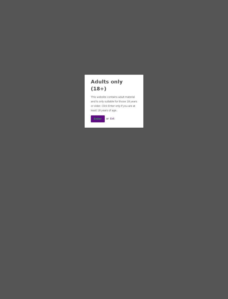 groovy-vapes.com — Shopify storefront screenshot