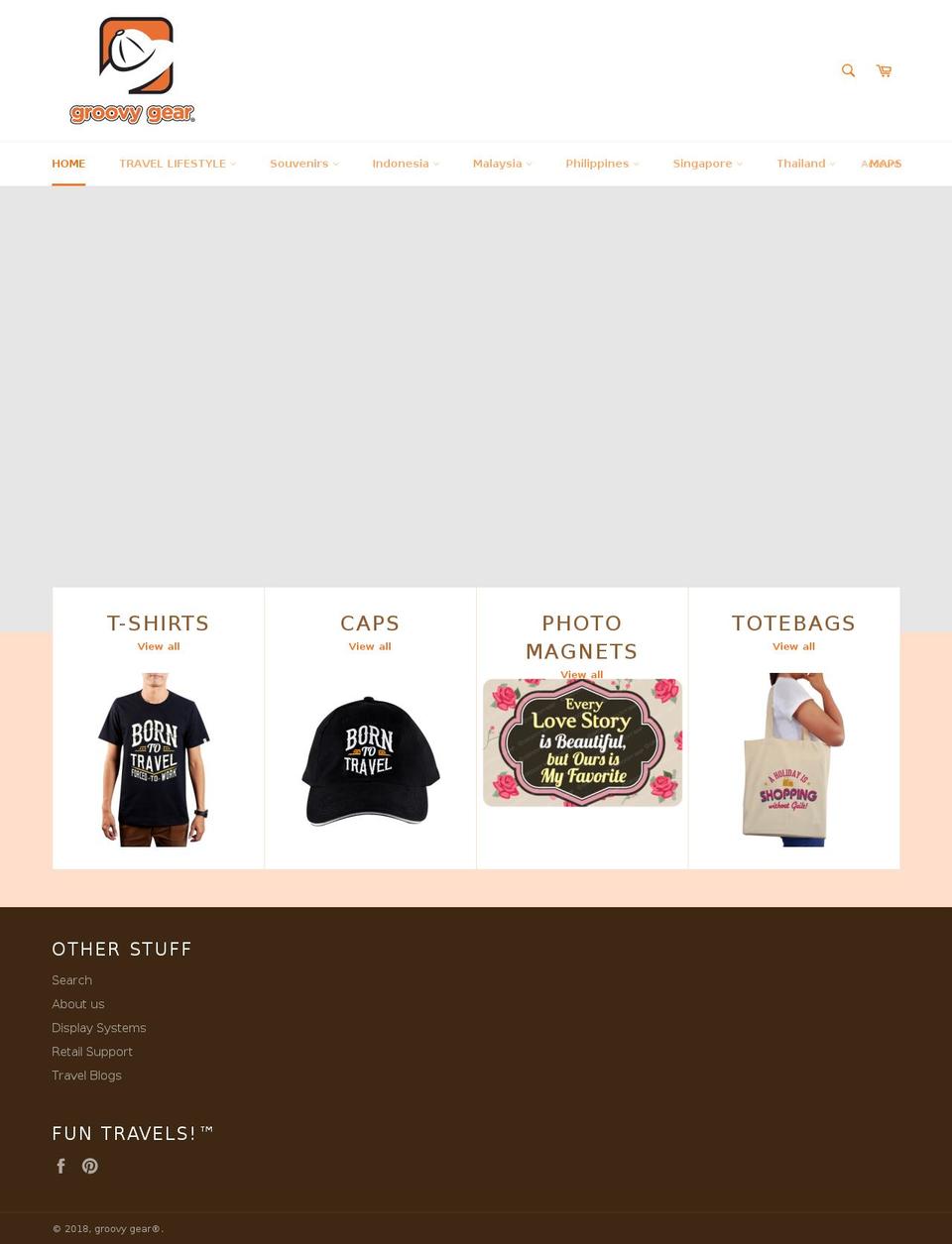 groovygear.co shopify website screenshot