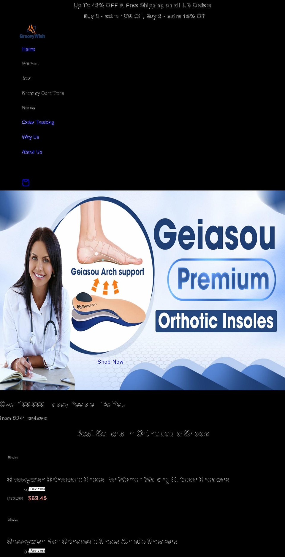 groovywish.com shopify website screenshot