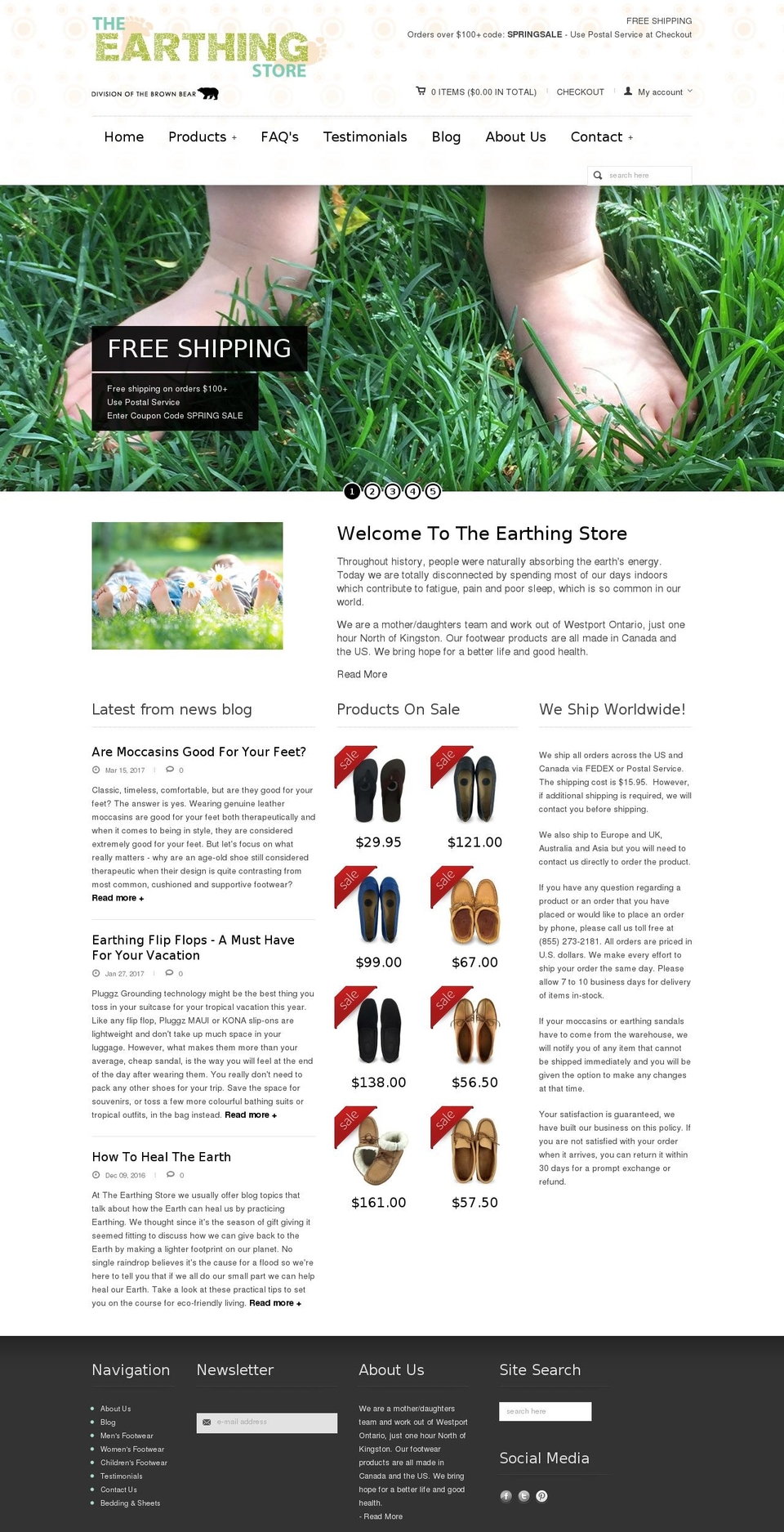 pandora Shopify theme site example groundalscanada.com