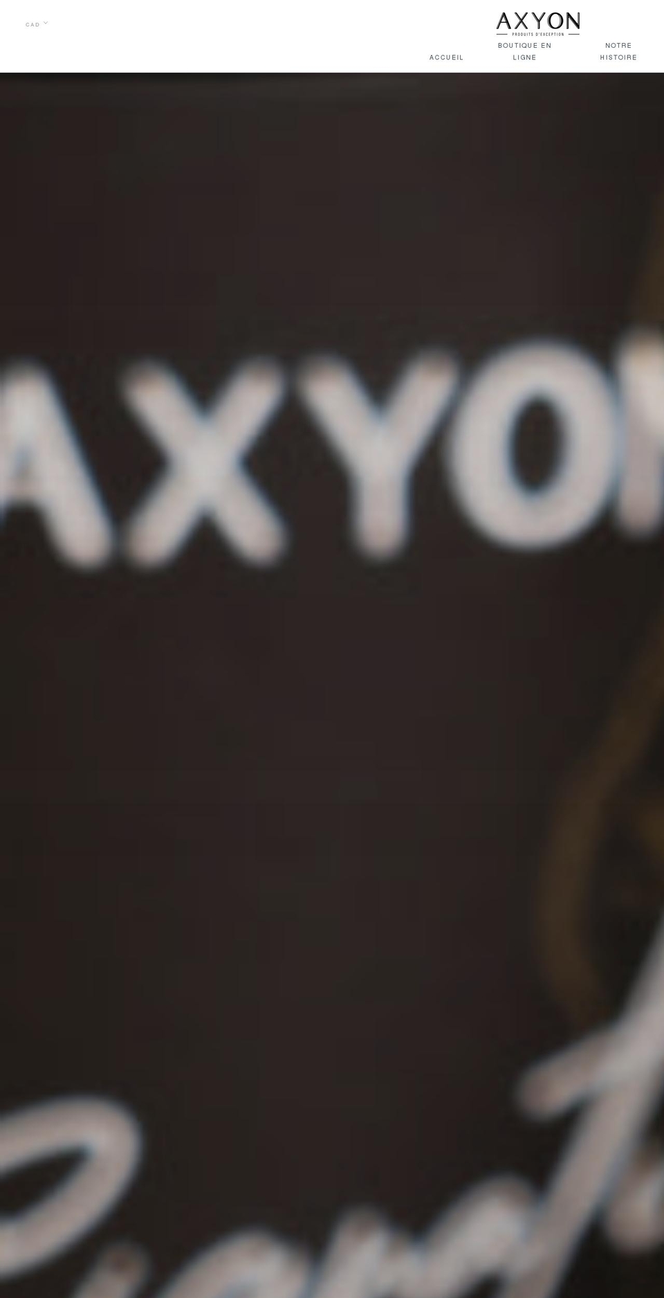 groupe-axyon.com shopify website screenshot