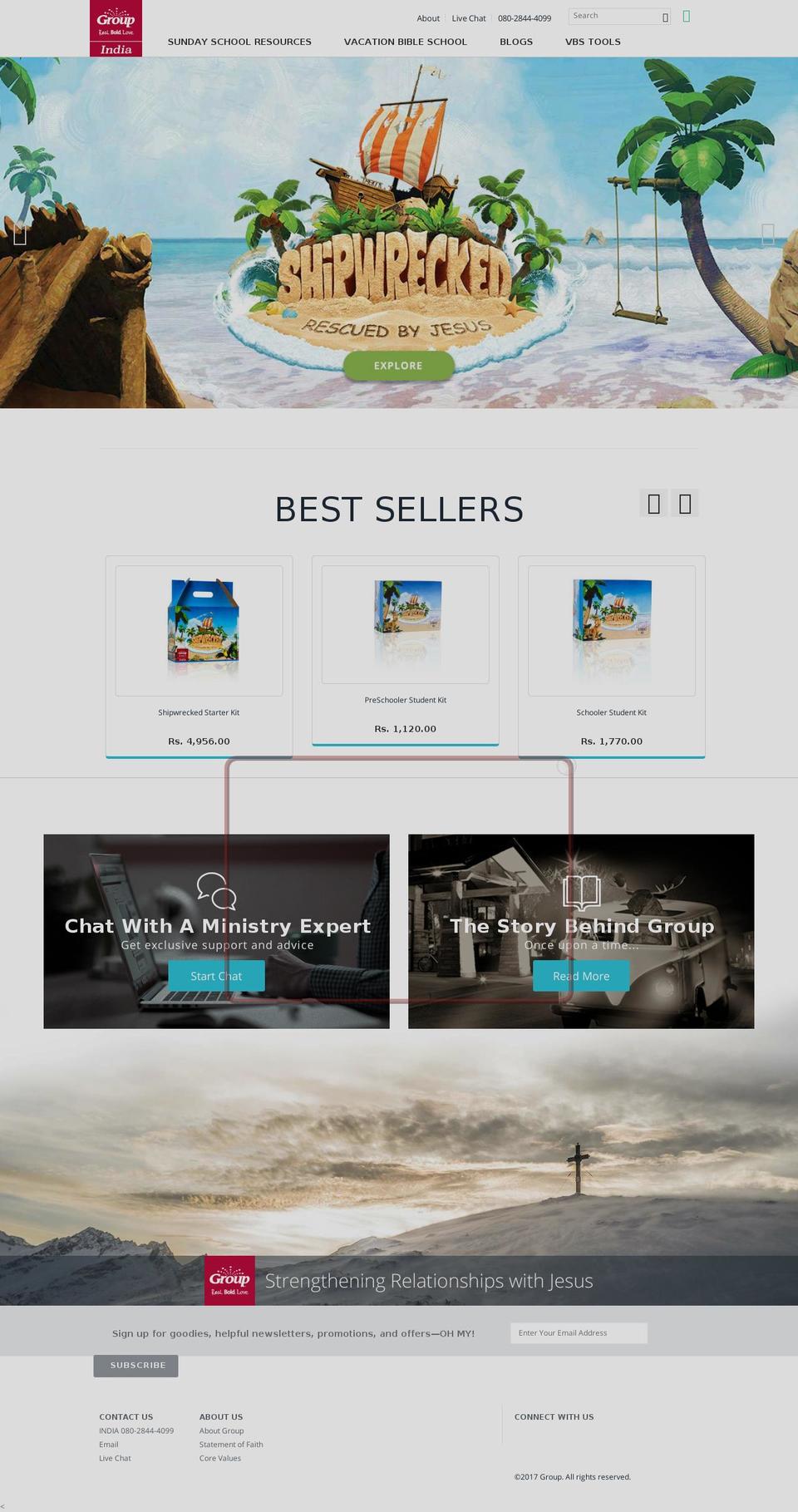 GroupPublishingIndia Shopify theme site example grouppublishing.in