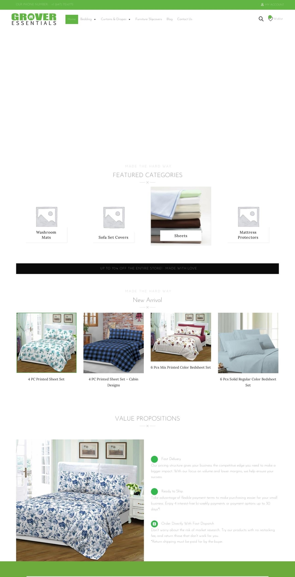 groveressentials.com — Shopify storefront screenshot