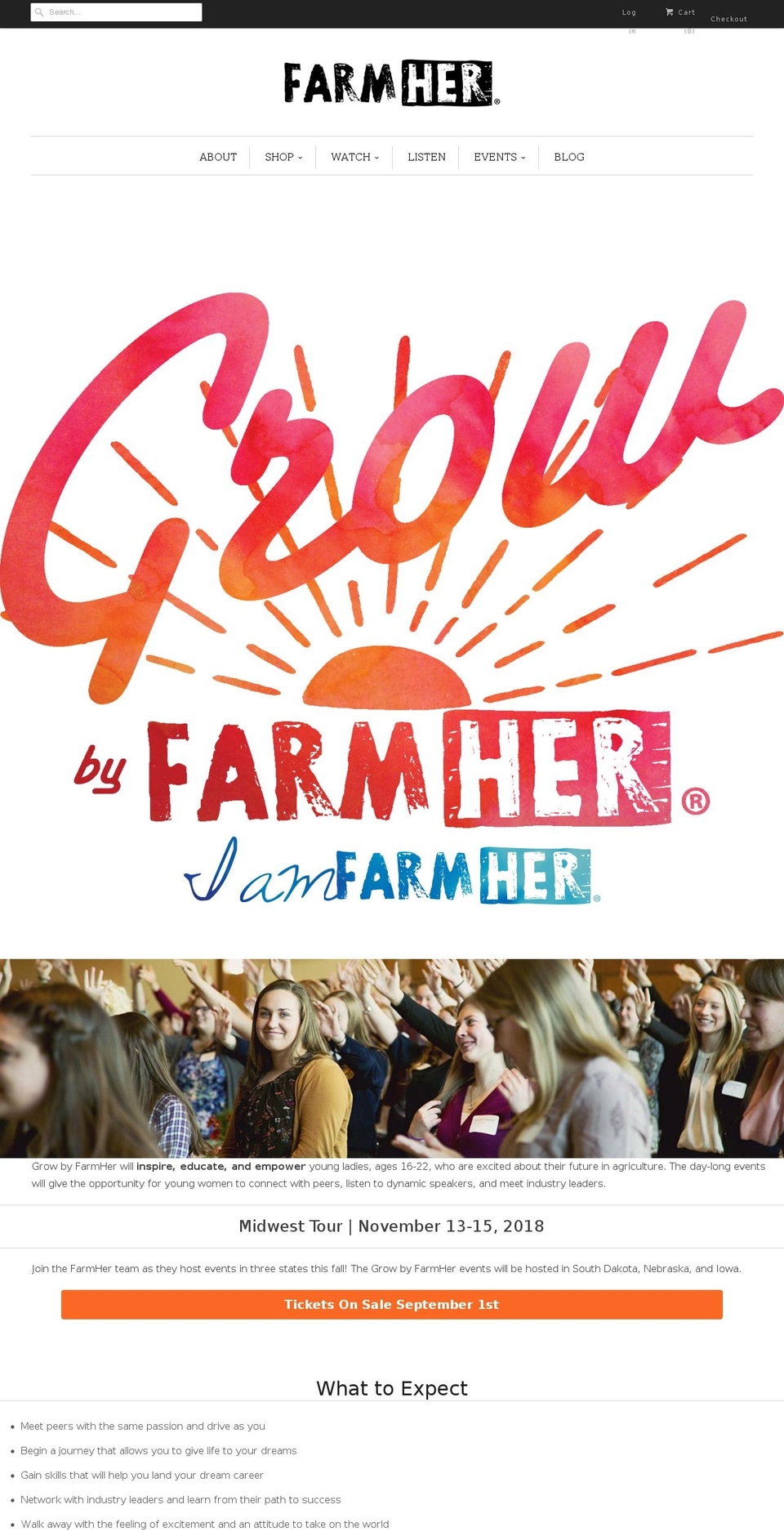 growbyfarmher.com — Shopify storefront screenshot
