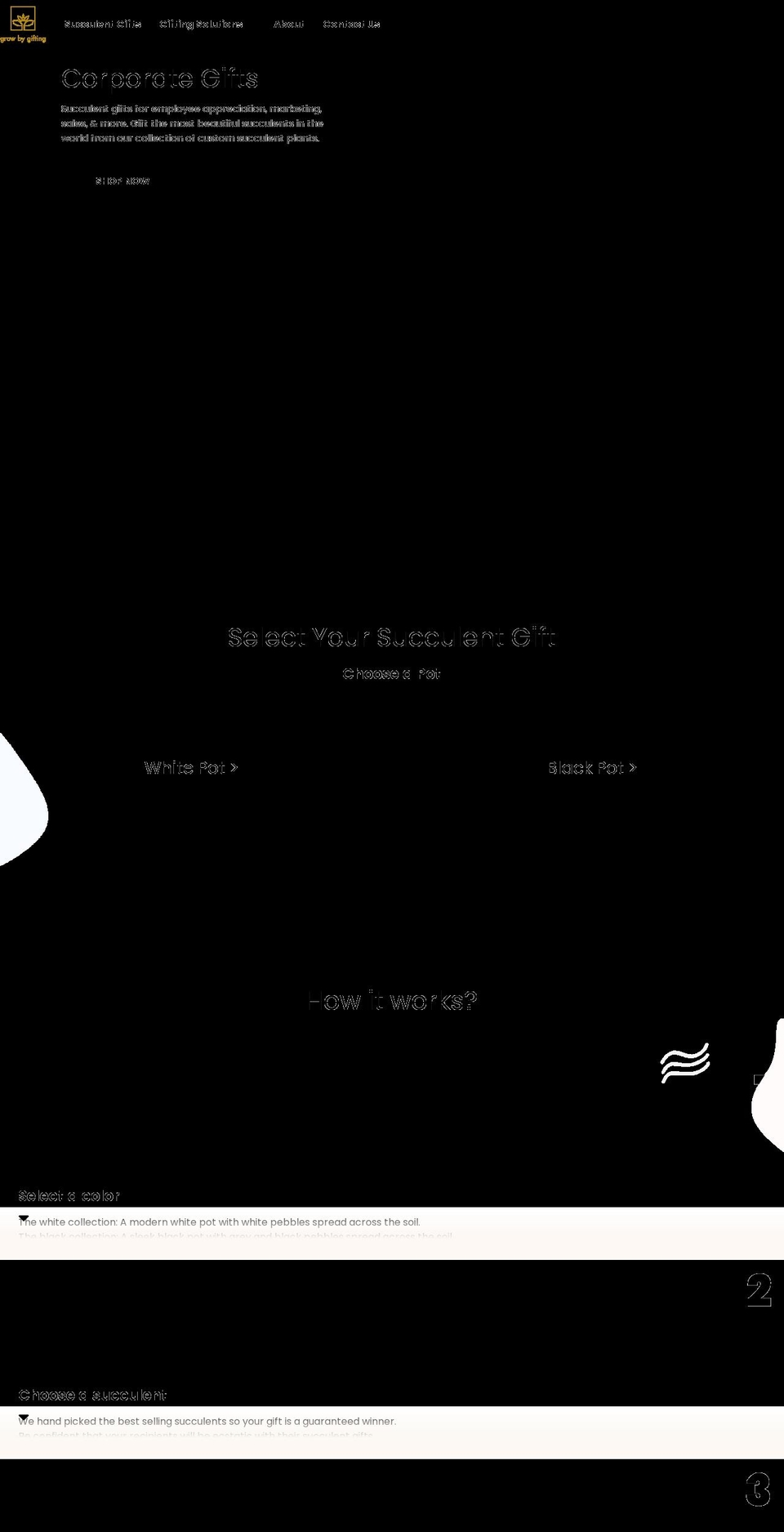 growbygifting.com shopify website screenshot