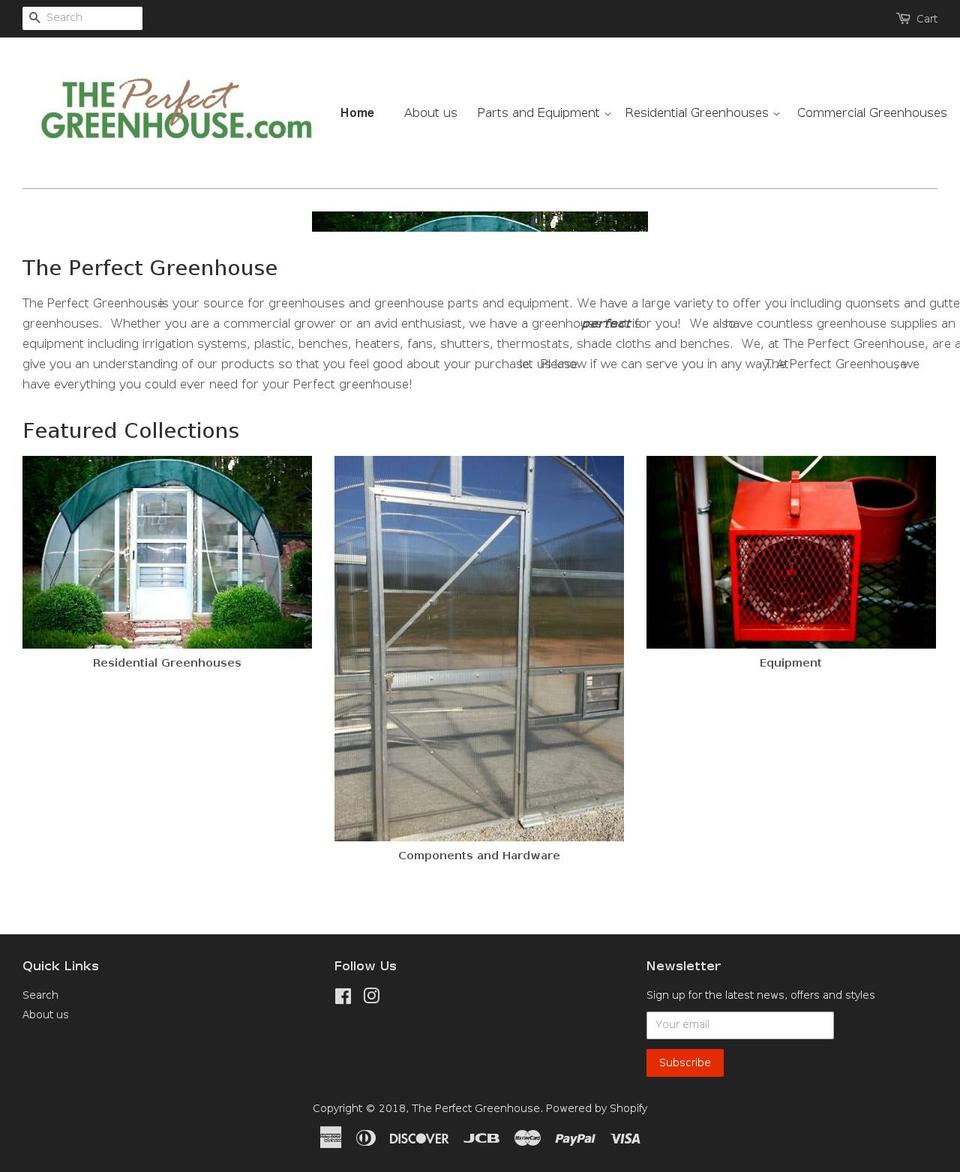 growinggreenhouse.com shopify website screenshot