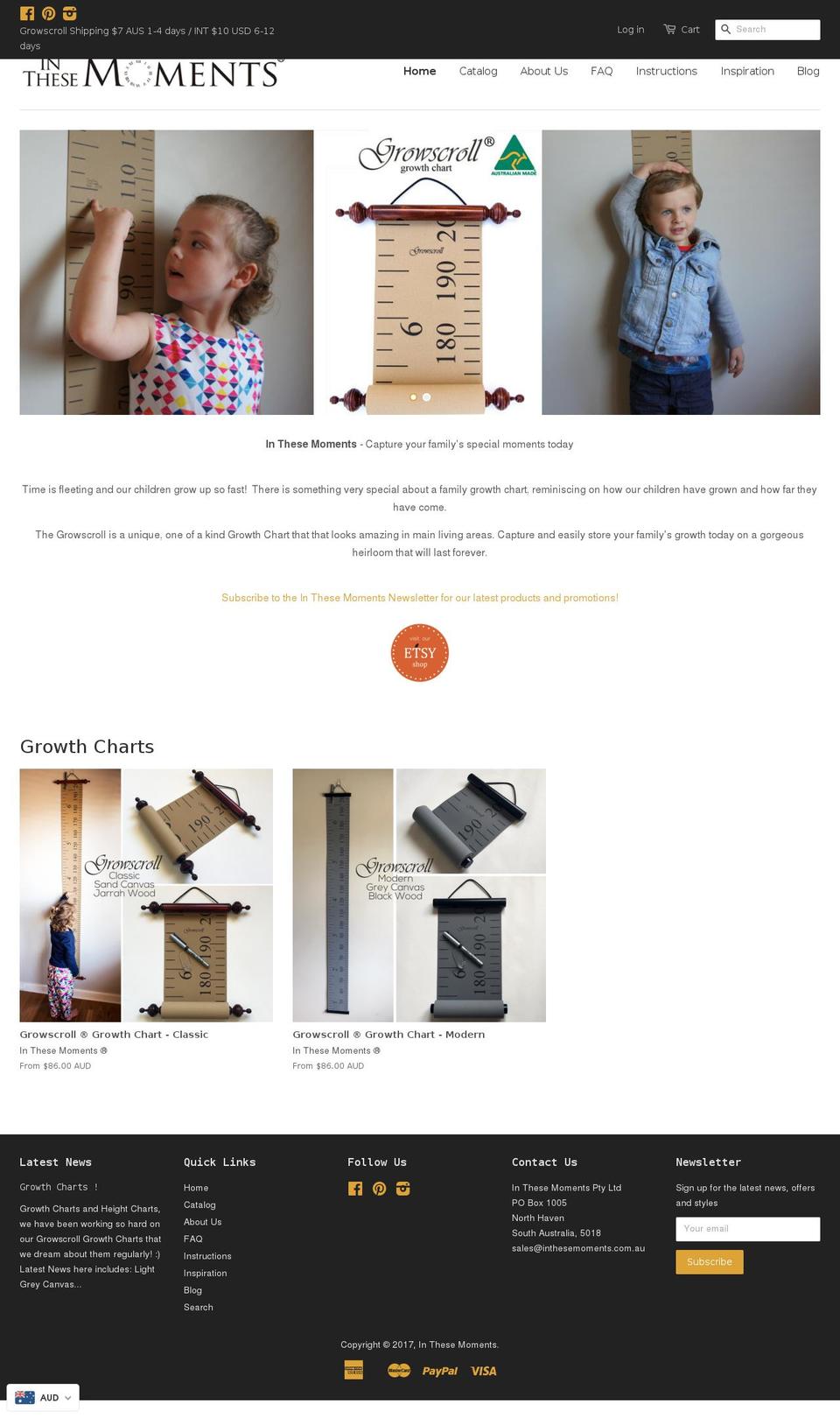 growscroll.com shopify website screenshot