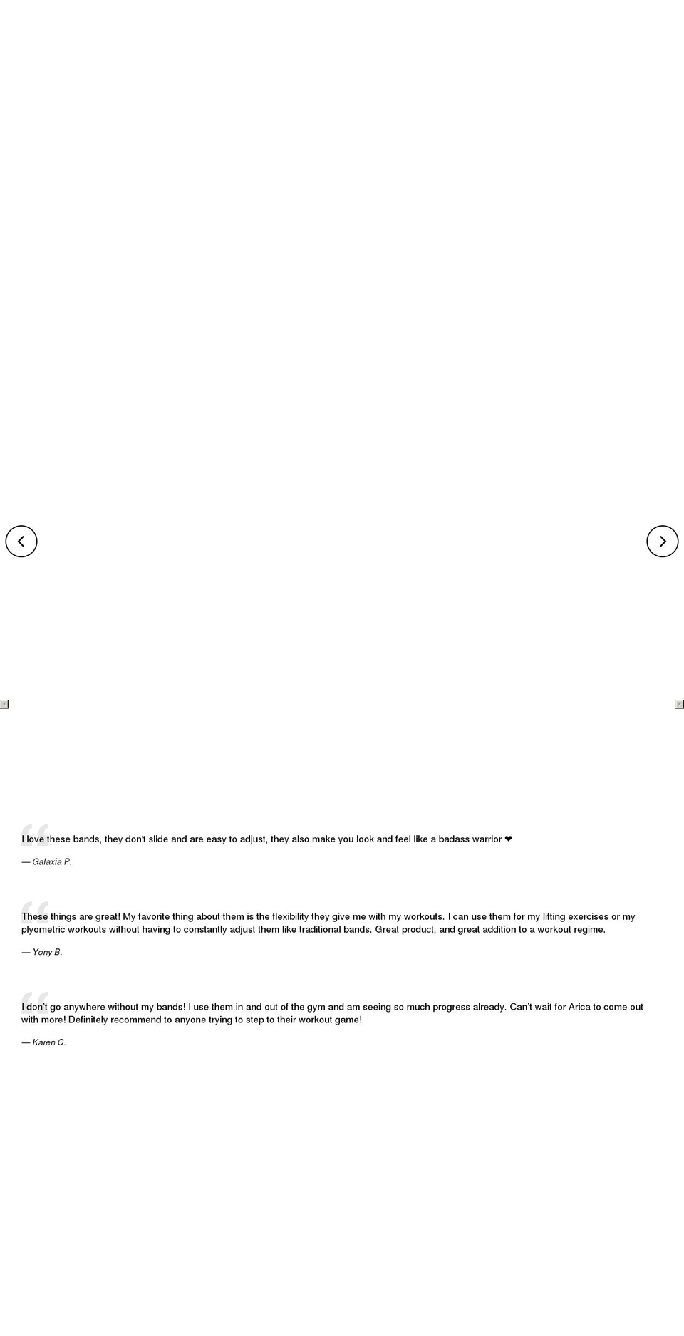 growthbands.com shopify website screenshot