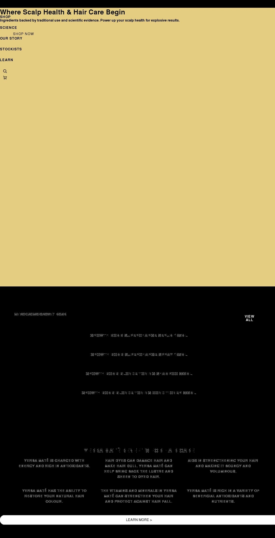 growthbomb.com shopify website screenshot