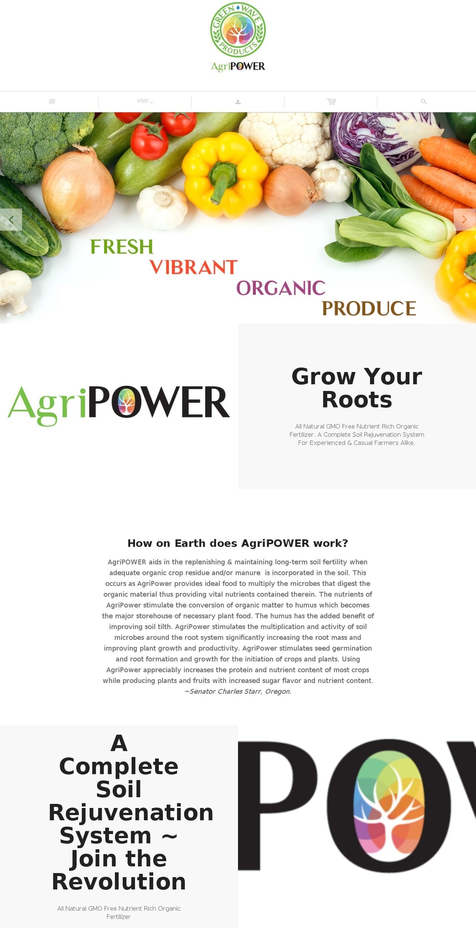 growwithagripower.com shopify website screenshot