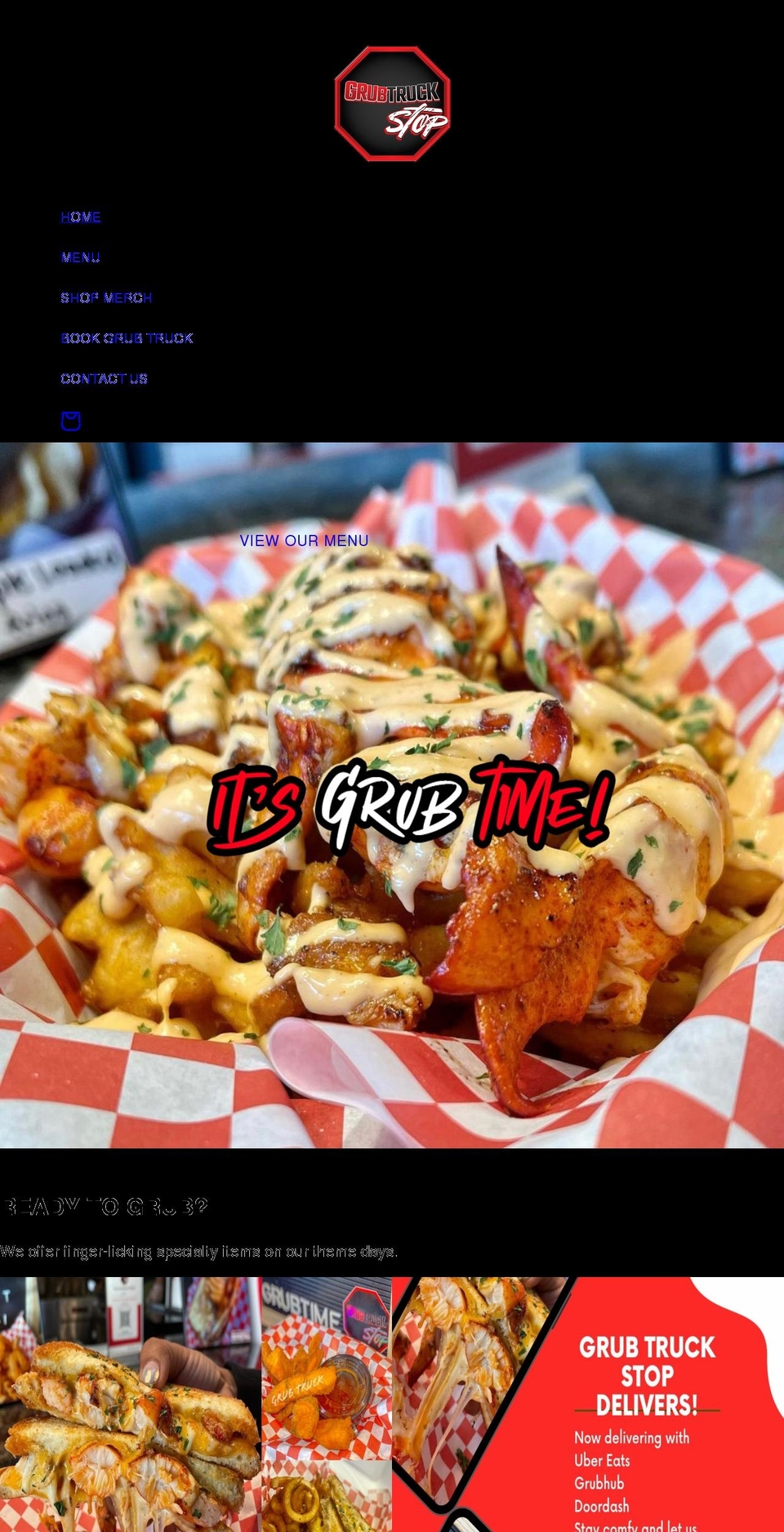 grubtruckatl.com shopify website screenshot