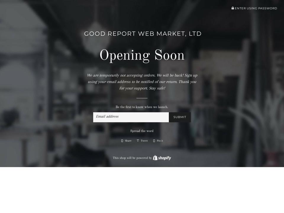 grwmonline.com — Shopify storefront screenshot
