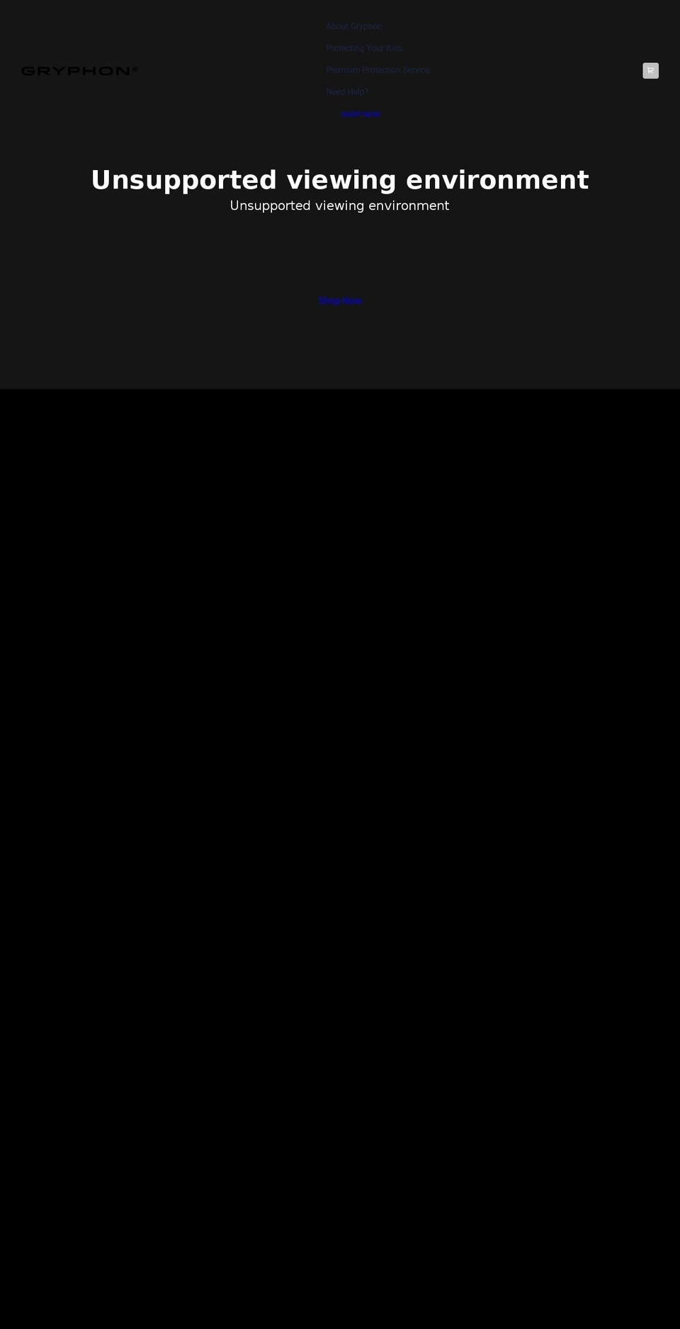 gryphonconnect.com shopify website screenshot