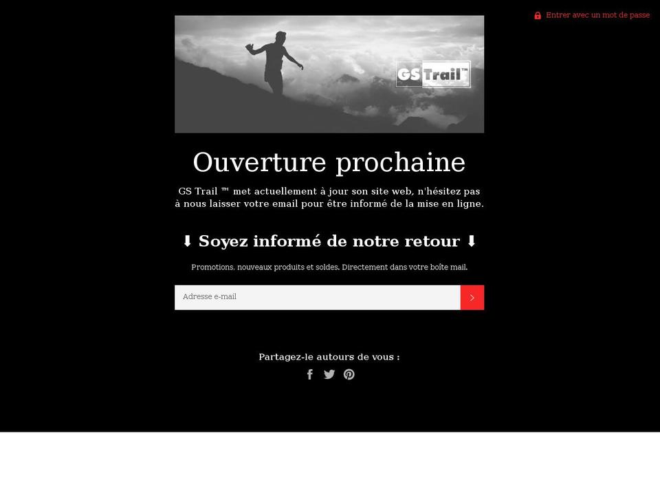 gs-trail.com shopify website screenshot