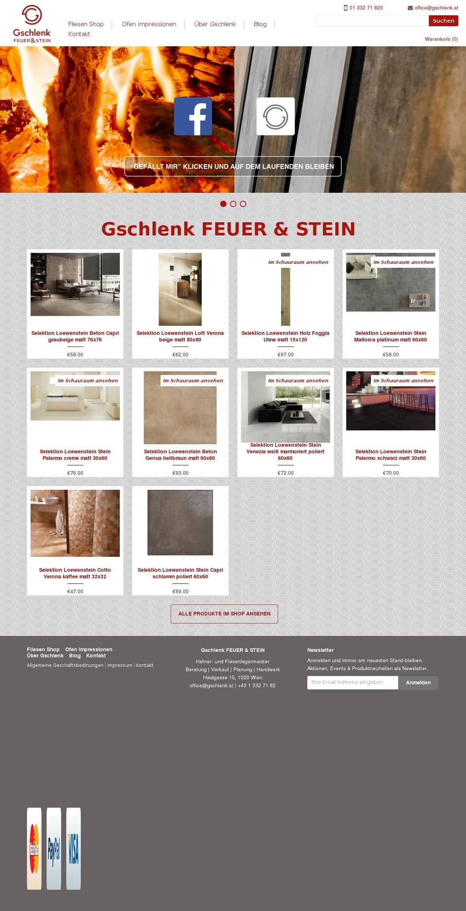 gschlenk.at shopify website screenshot