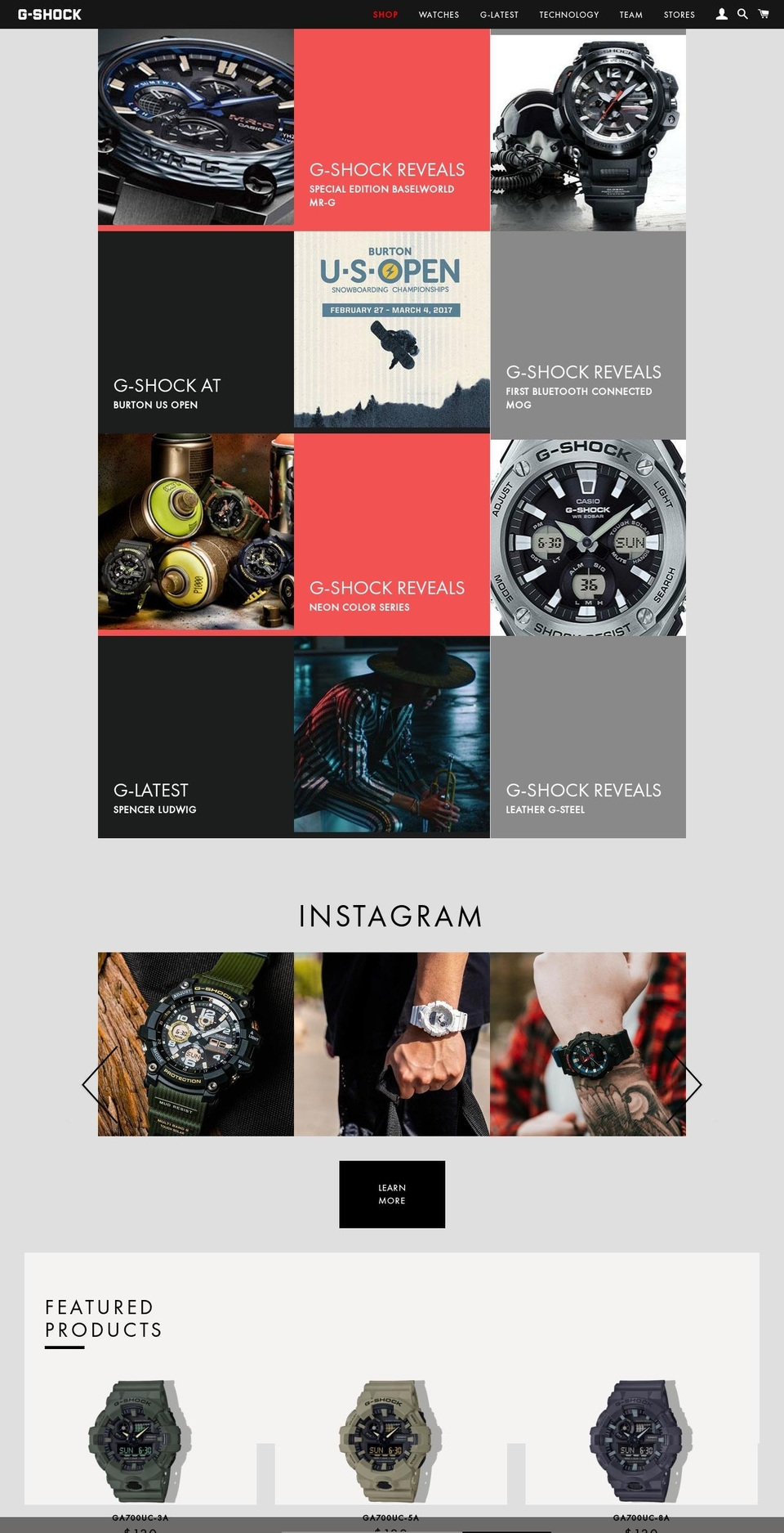 Avia theme - V14 - 23 Jul - 2018 Shopify theme site example gshockcanada.ca