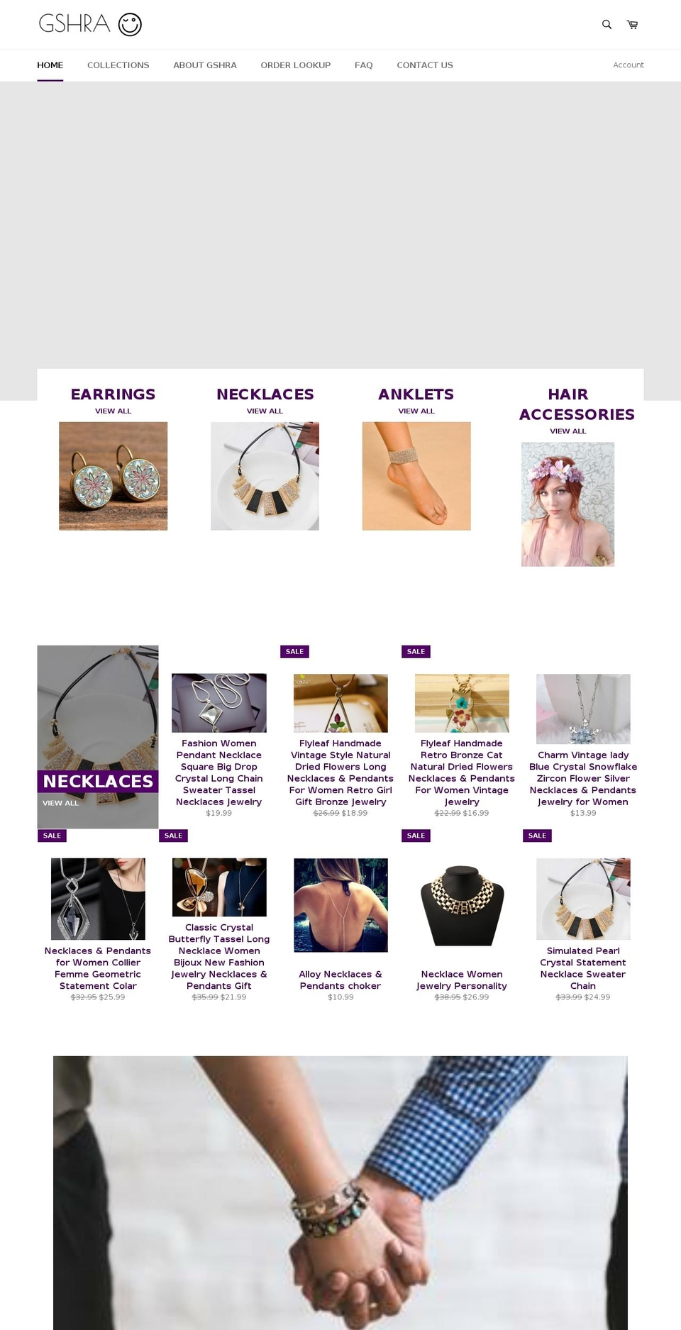 gshra.com — Shopify storefront screenshot