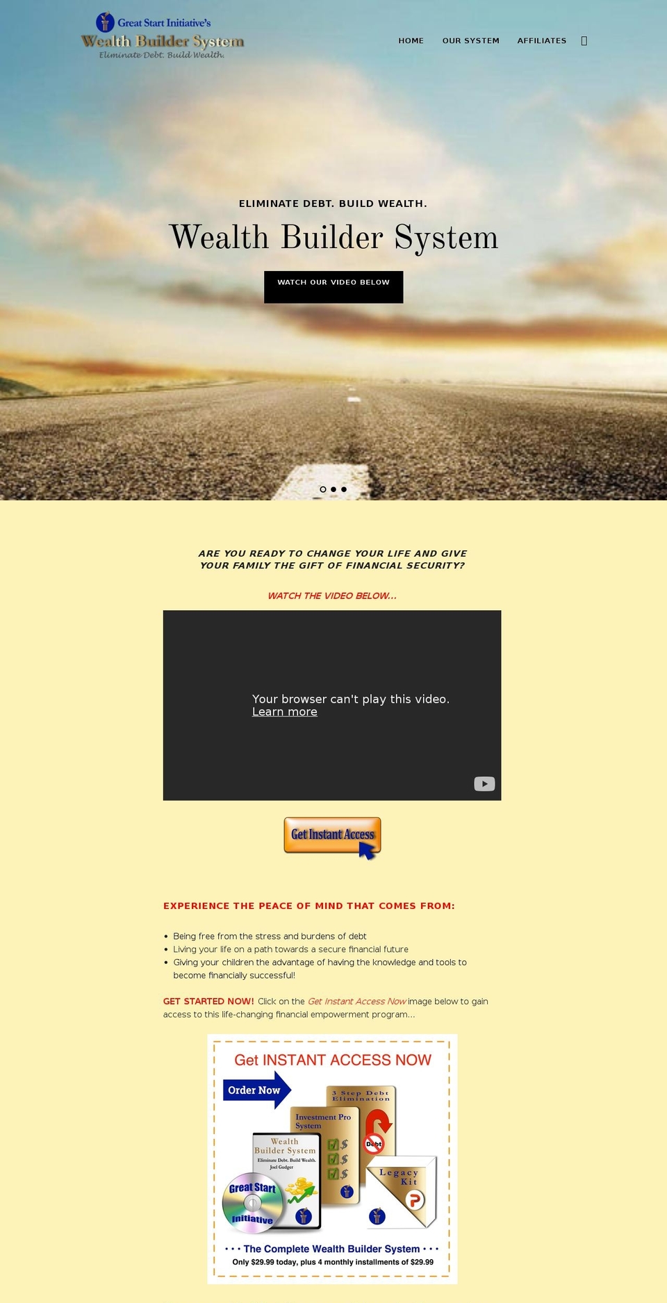 Copy of Brooklyn - Before Bold RO Shopify theme site example gsiwealthbuilder.com