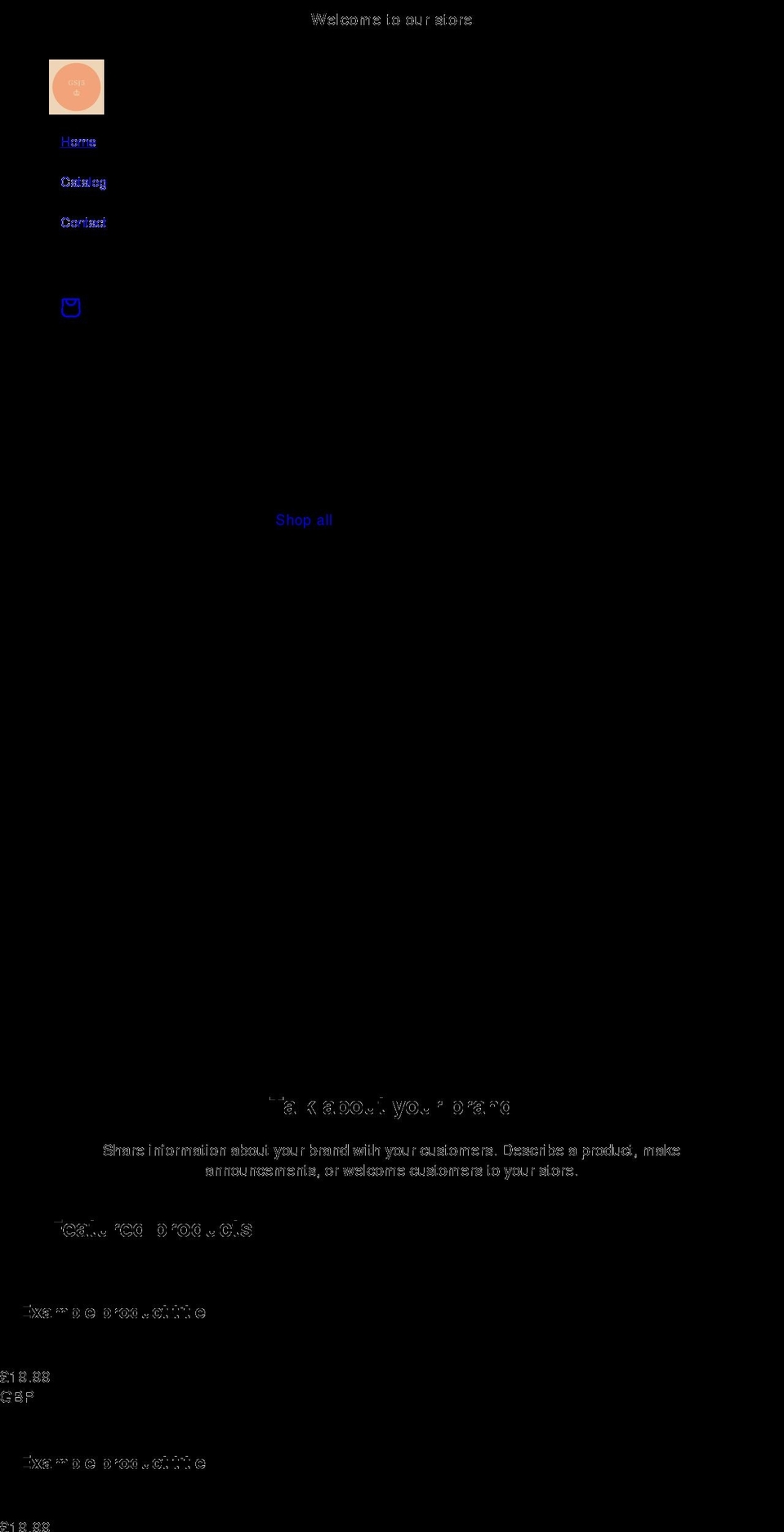 gsj5.com shopify website screenshot