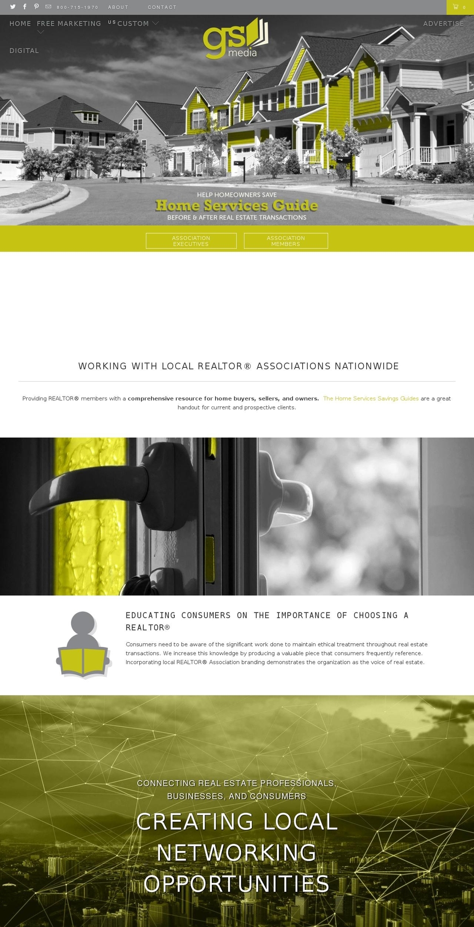 gsmedia-publications.com — Shopify storefront screenshot