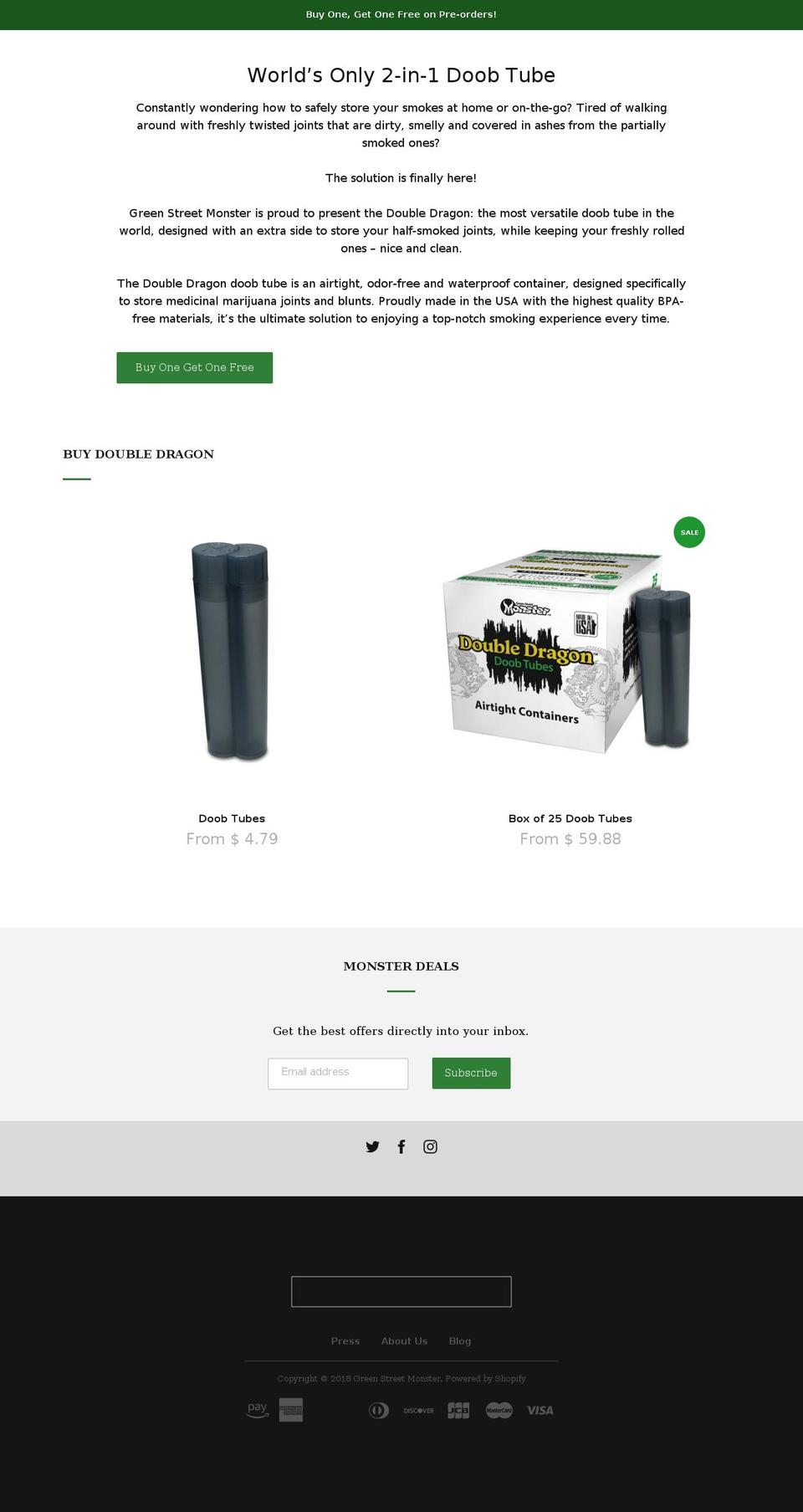 gsmonster.com — Shopify storefront screenshot