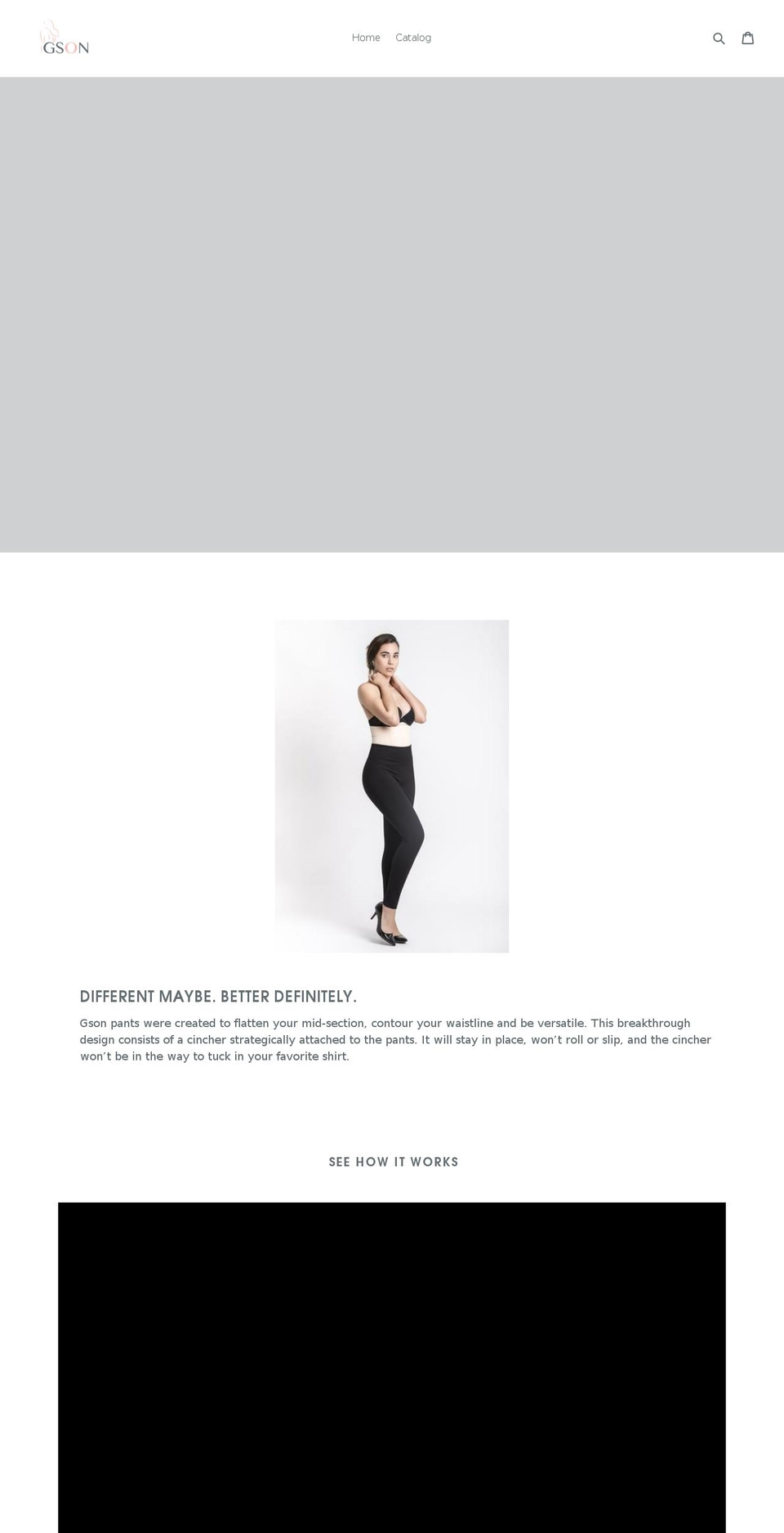 gsonbrand.com — Shopify storefront screenshot