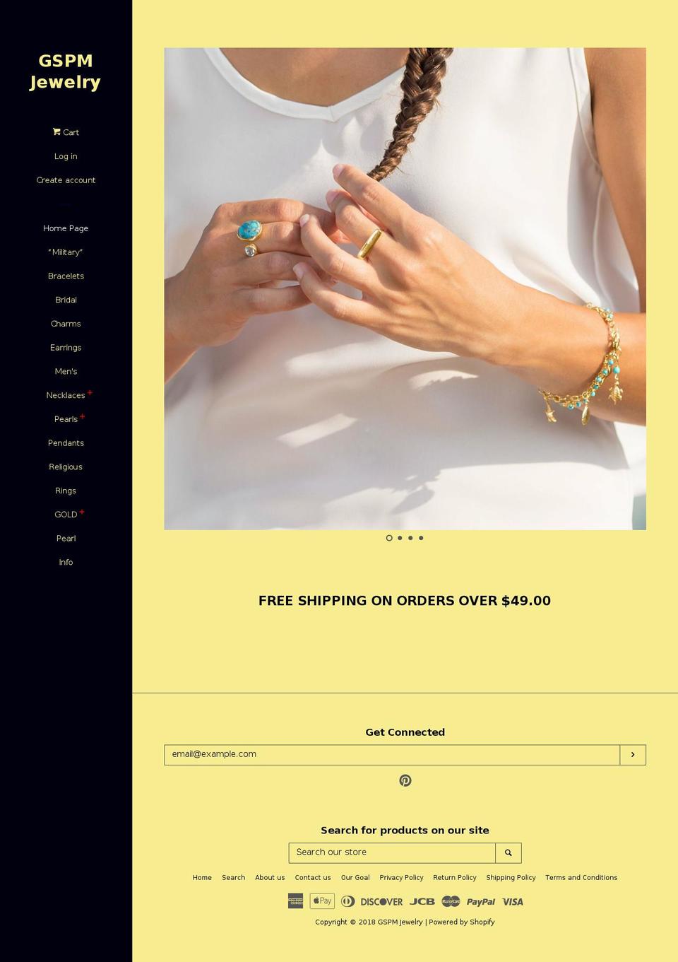 gspmjewelry.com — Shopify store on .com