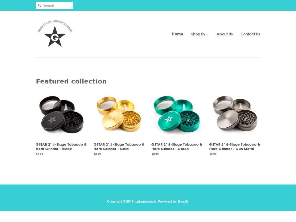 gstarproducts.com — Shopify storefront screenshot