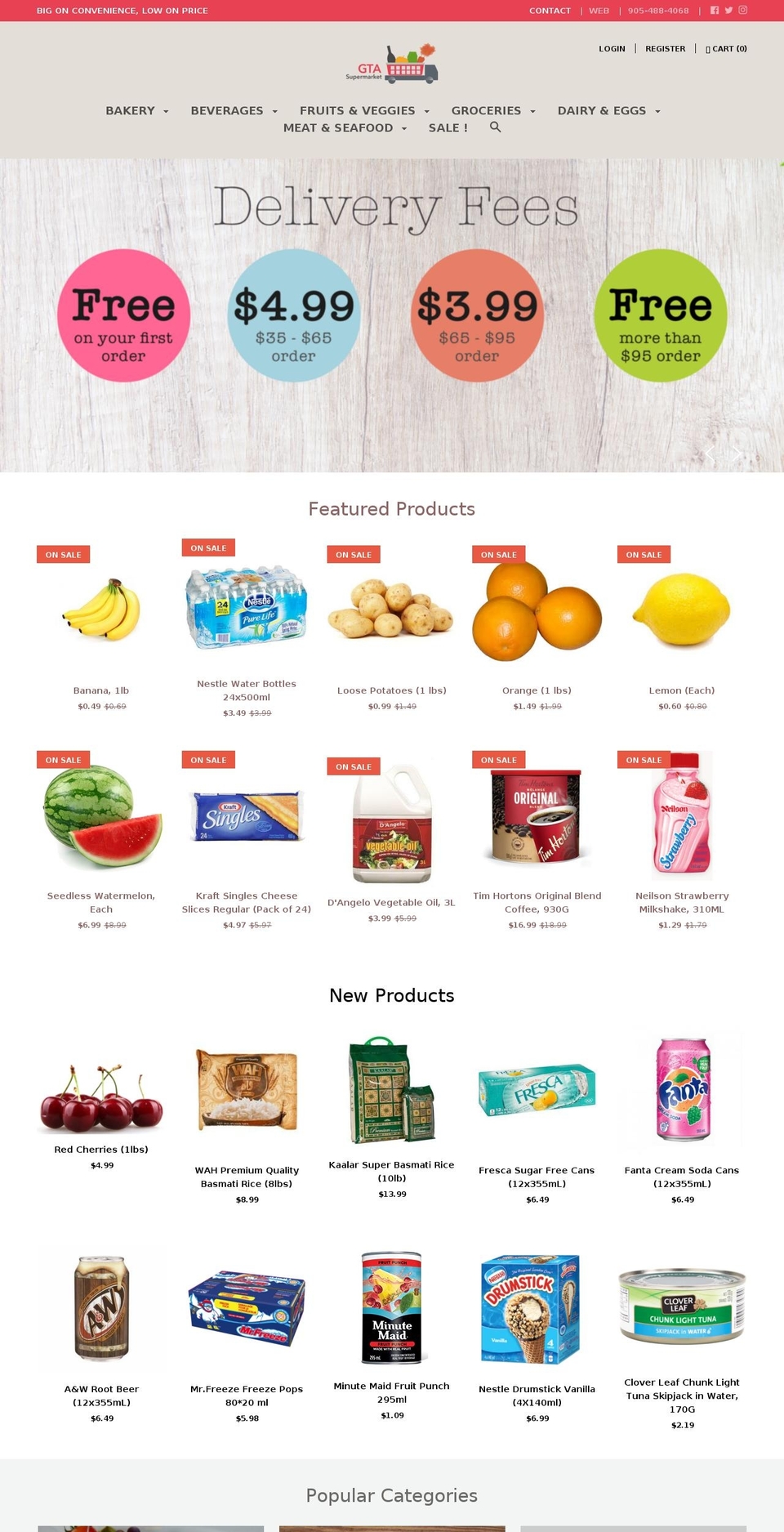 gtasupermarket.com shopify website screenshot