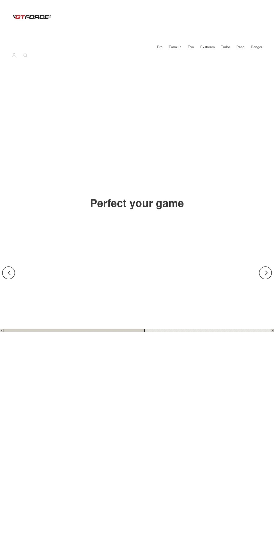 gtforce.co.uk shopify website screenshot