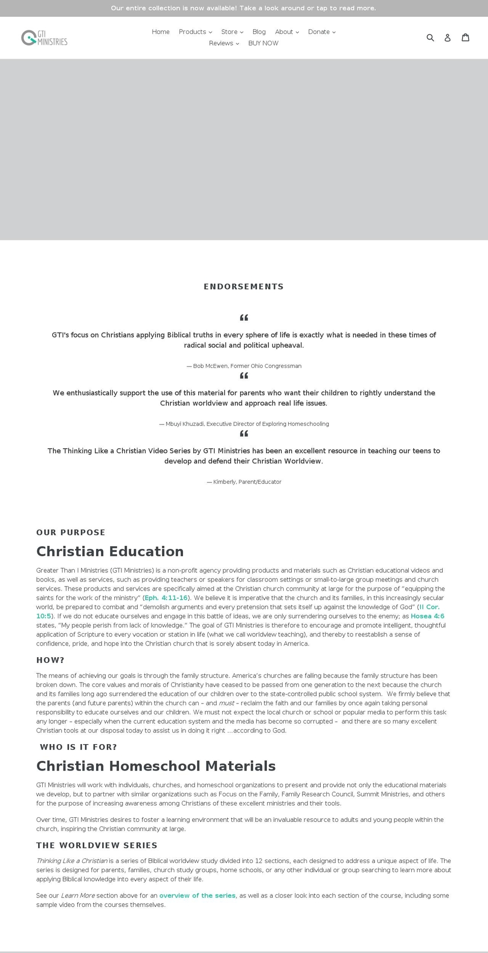 gtimin.com shopify website screenshot