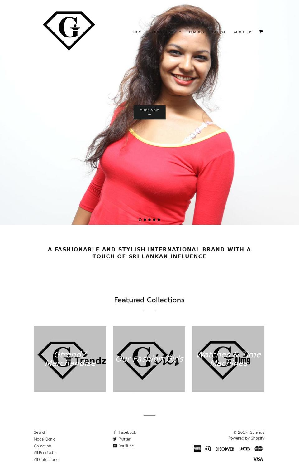 gtrendz.com shopify website screenshot