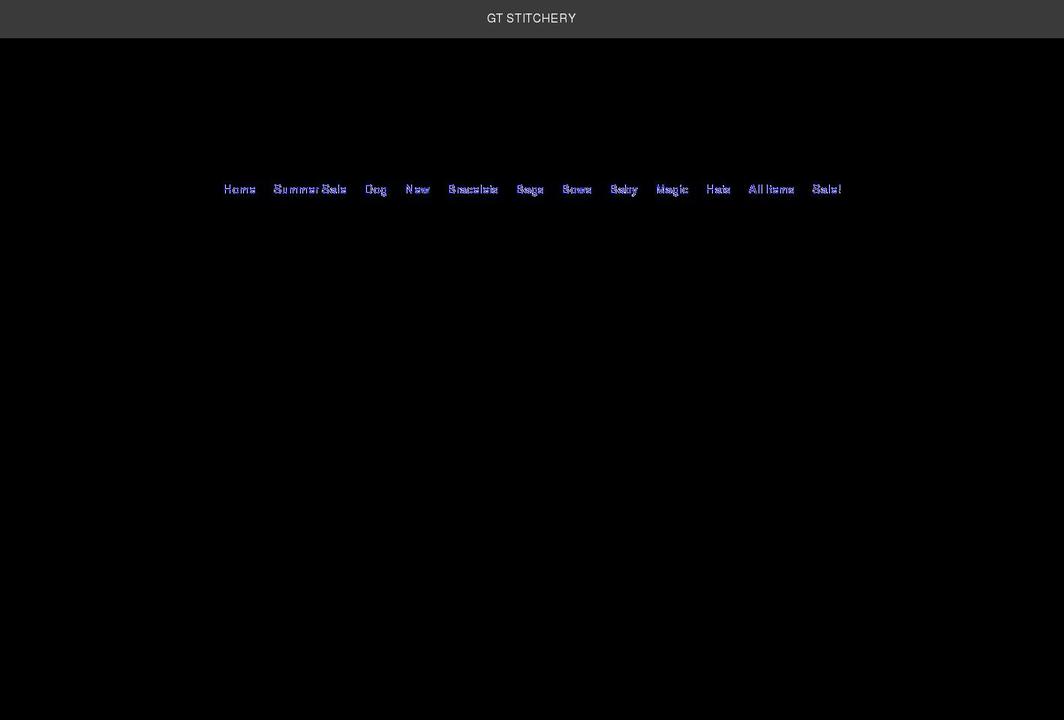 gtstitchery.com shopify website screenshot