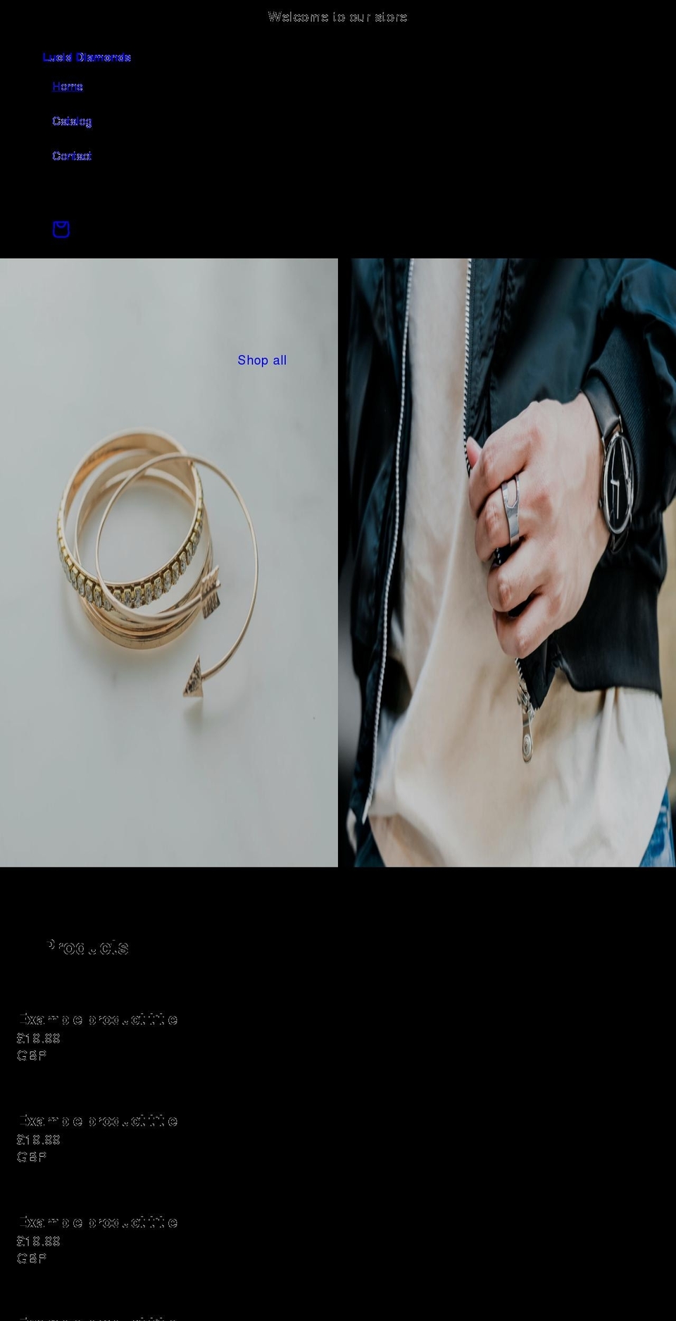 gtxstores.com shopify website screenshot