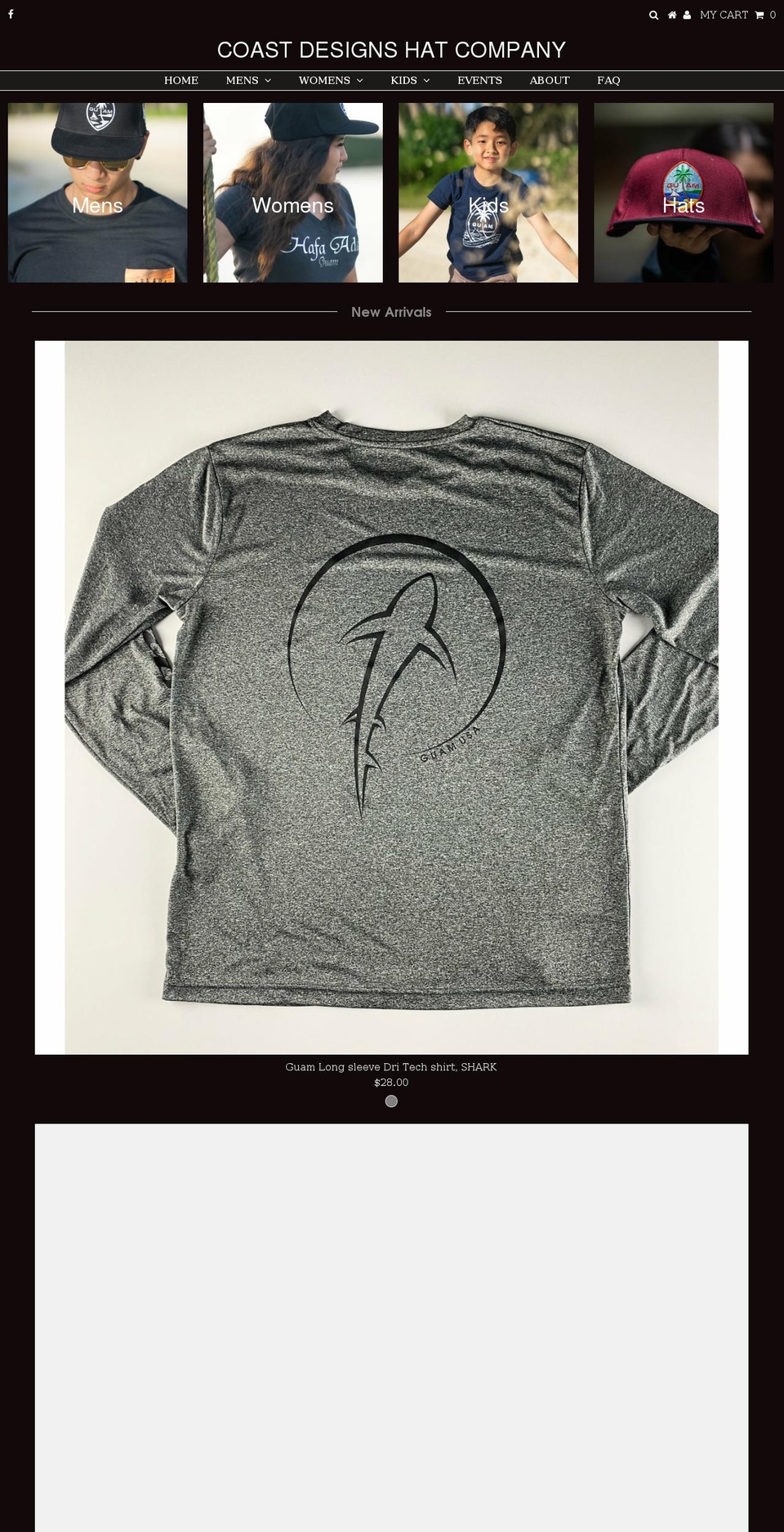 guamoutfitters.com shopify website screenshot