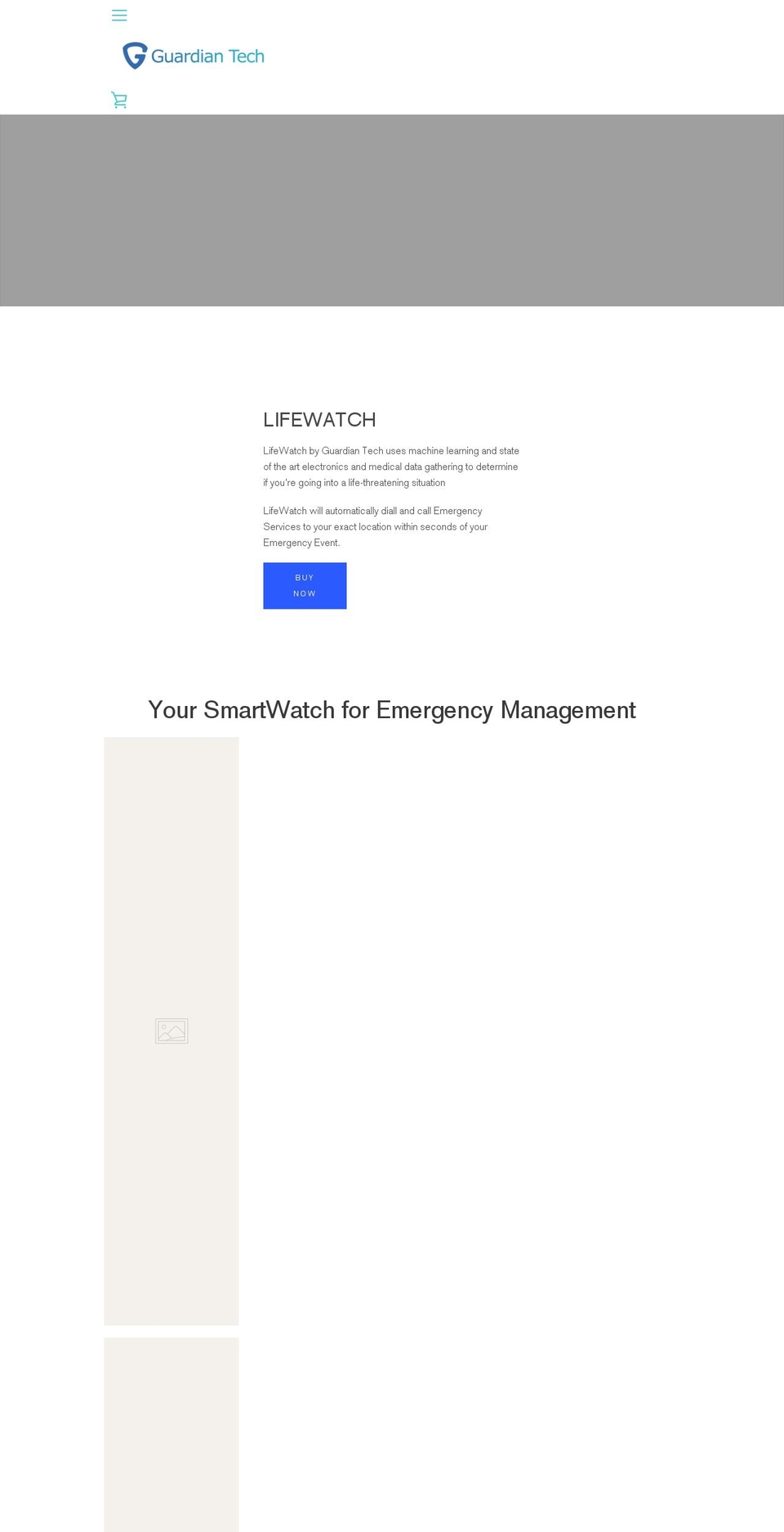 guardian-technologies.com — Shopify storefront screenshot