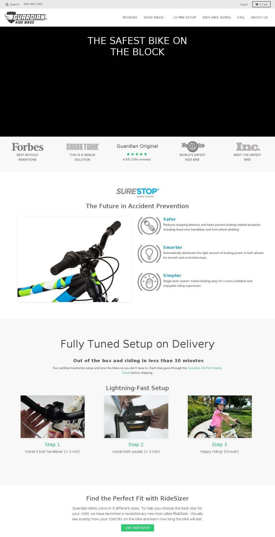 KYLE R2 New Product Pages, Ajax Cart 7-25-2018 Shopify theme site example guardian.bike