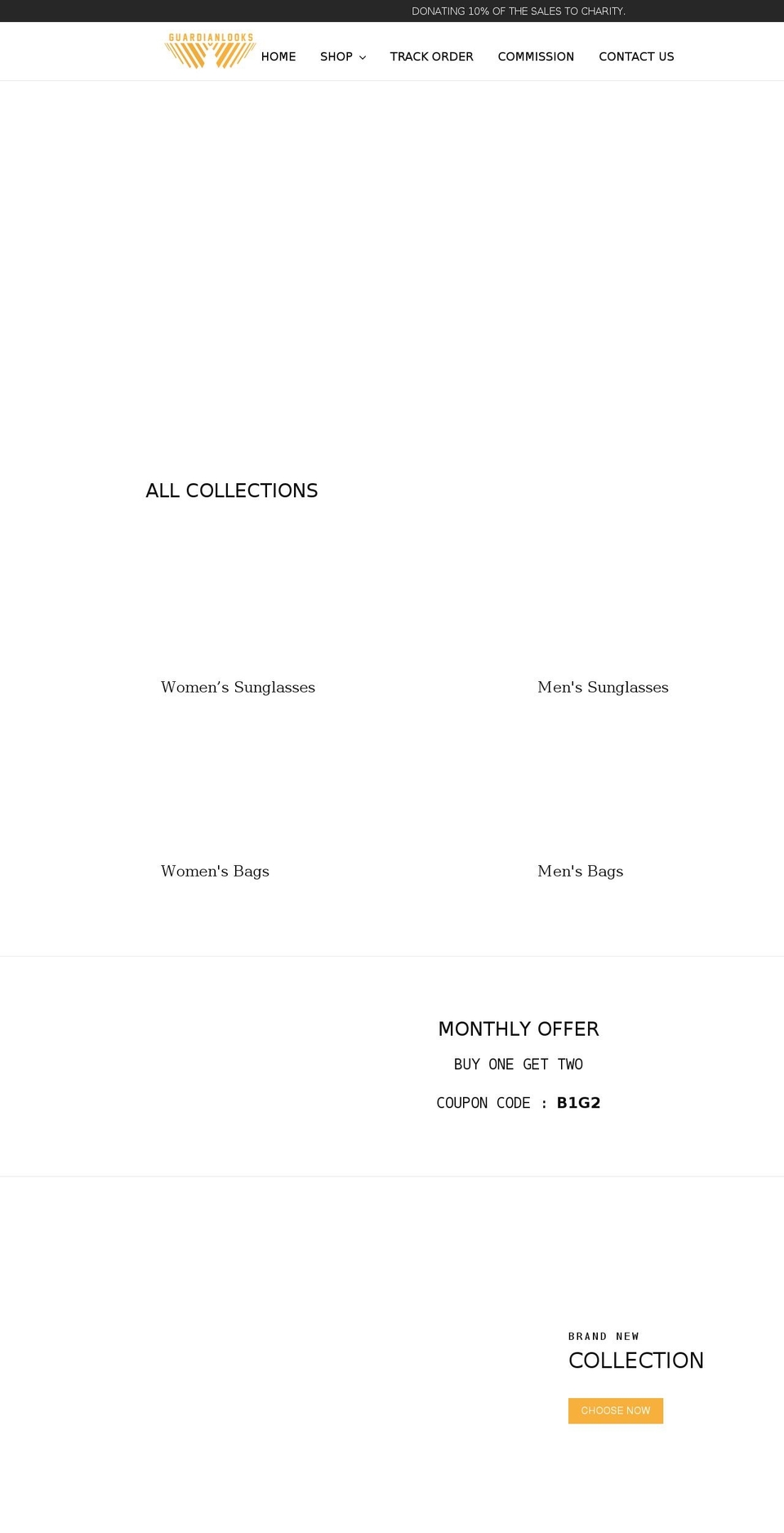 guardianlooks.com shopify website screenshot